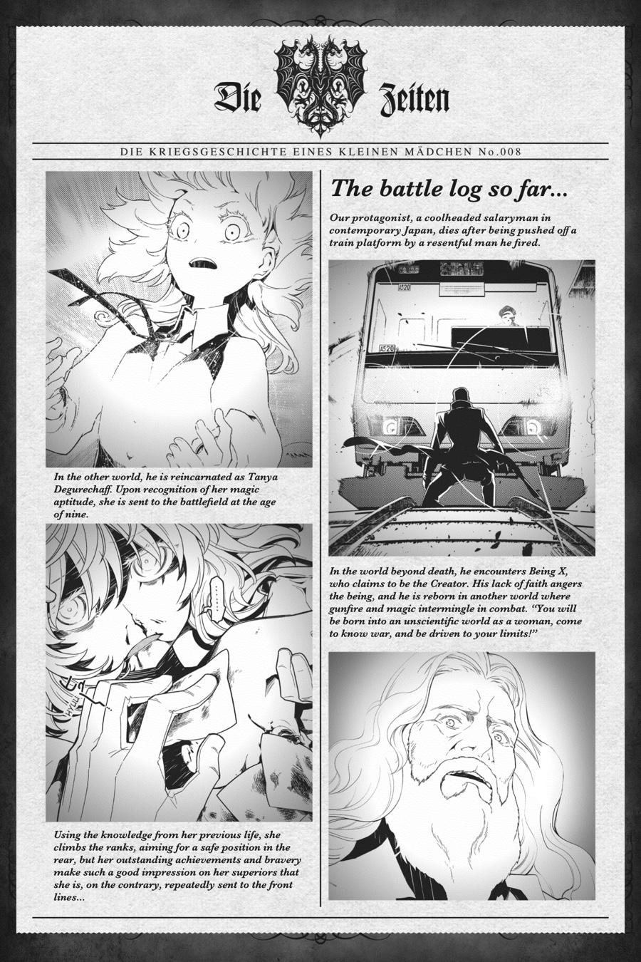 Read The Saga of Tanya the Evil ENGLISH Manga Online