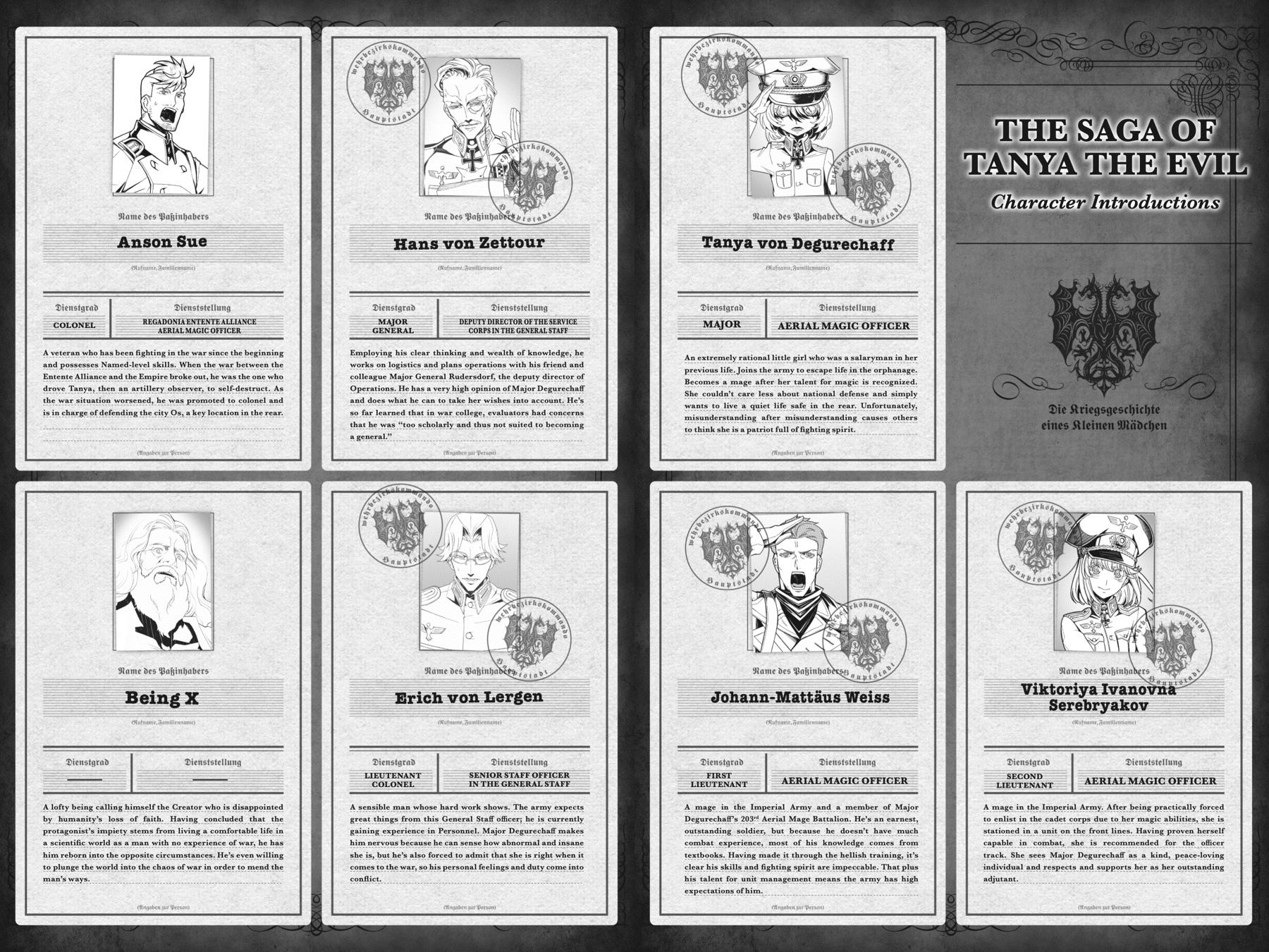 Read The Saga of Tanya the Evil ENGLISH Manga Online