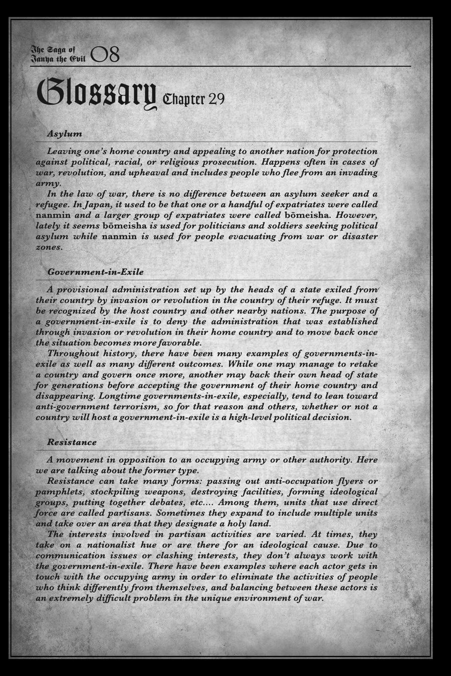 Read The Saga of Tanya the Evil ENGLISH Manga Online