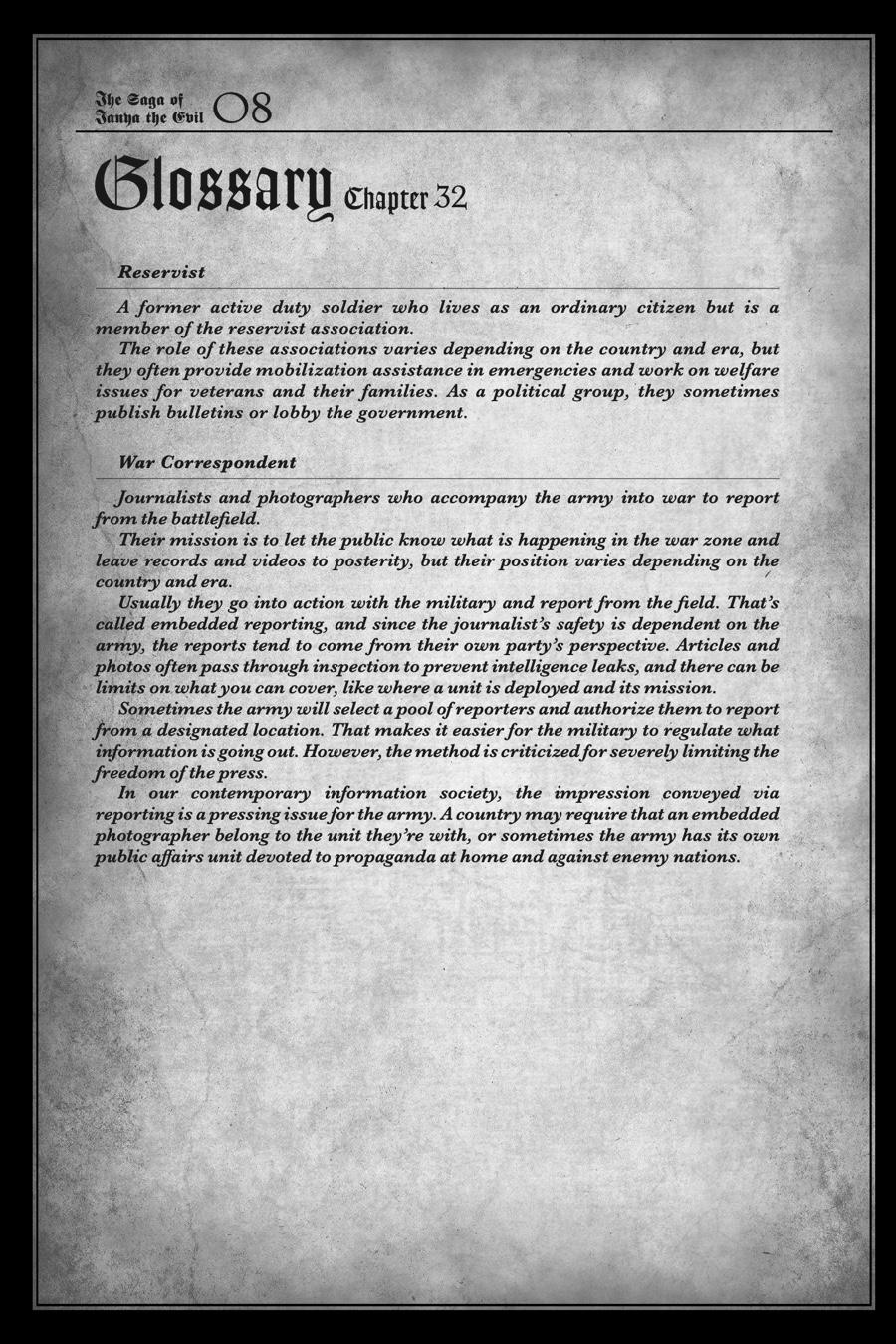 Read The Saga of Tanya the Evil ENGLISH Manga Online