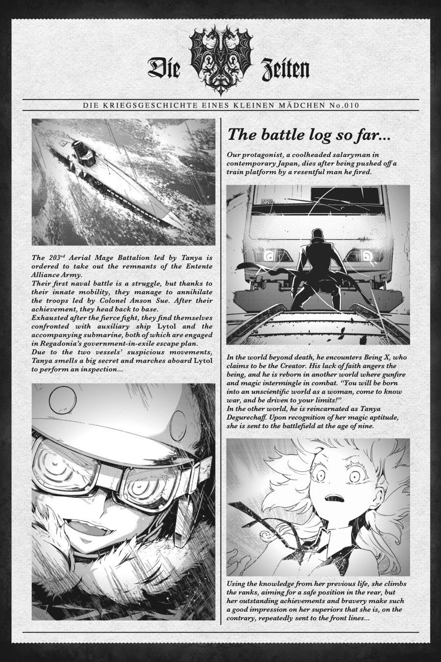 Read The Saga of Tanya the Evil ENGLISH Manga Online