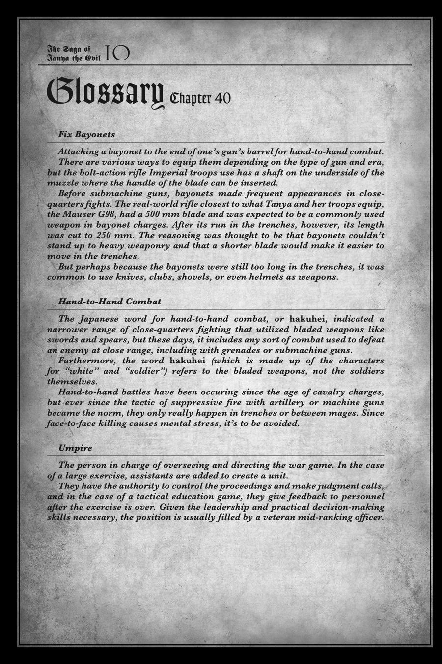 Read The Saga of Tanya the Evil ENGLISH Manga Online