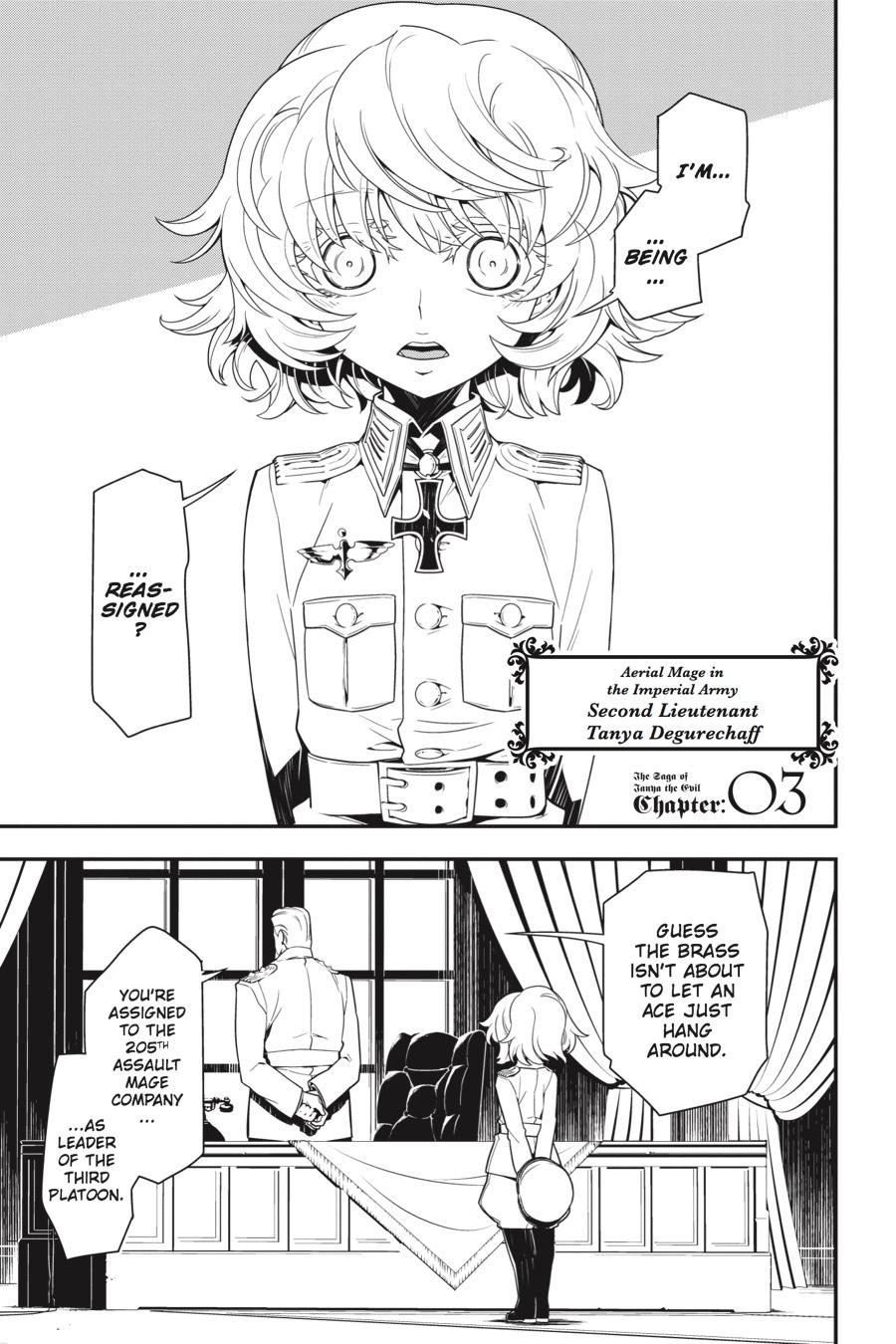 Read The Saga of Tanya the Evil ENGLISH Manga Online