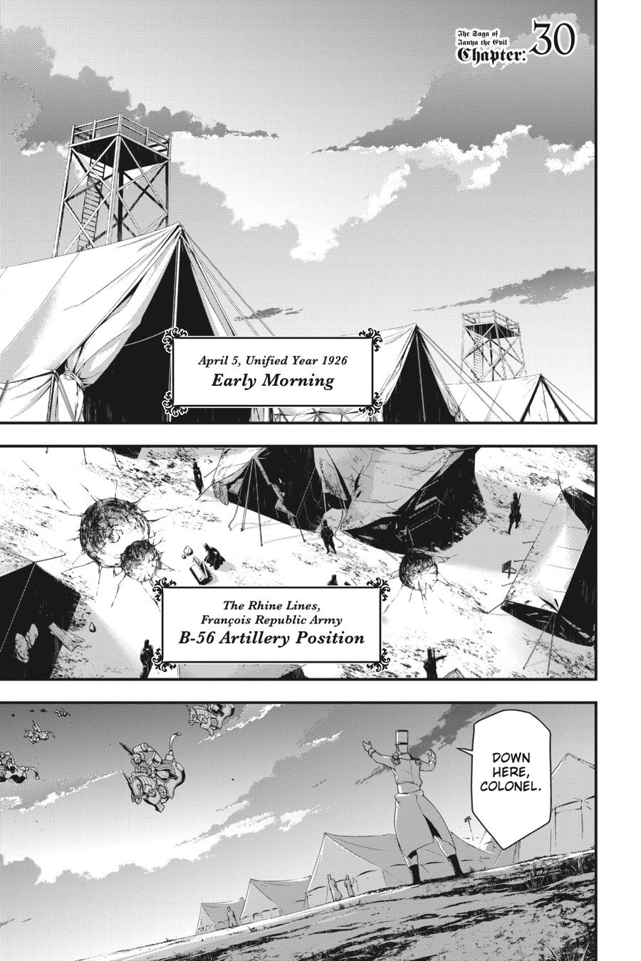 Read The Saga of Tanya the Evil ENGLISH Manga Online