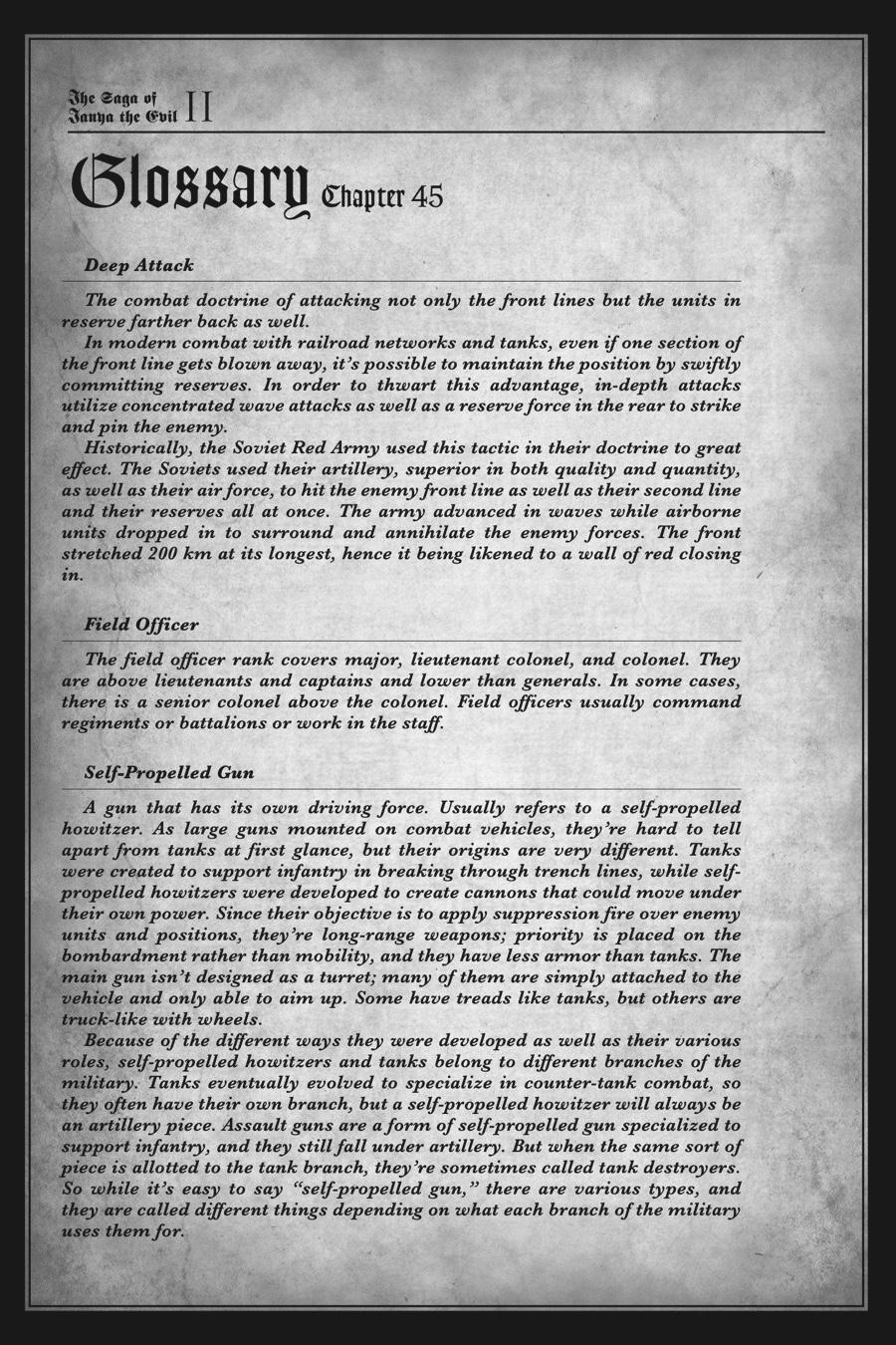 Read The Saga of Tanya the Evil ENGLISH Manga Online