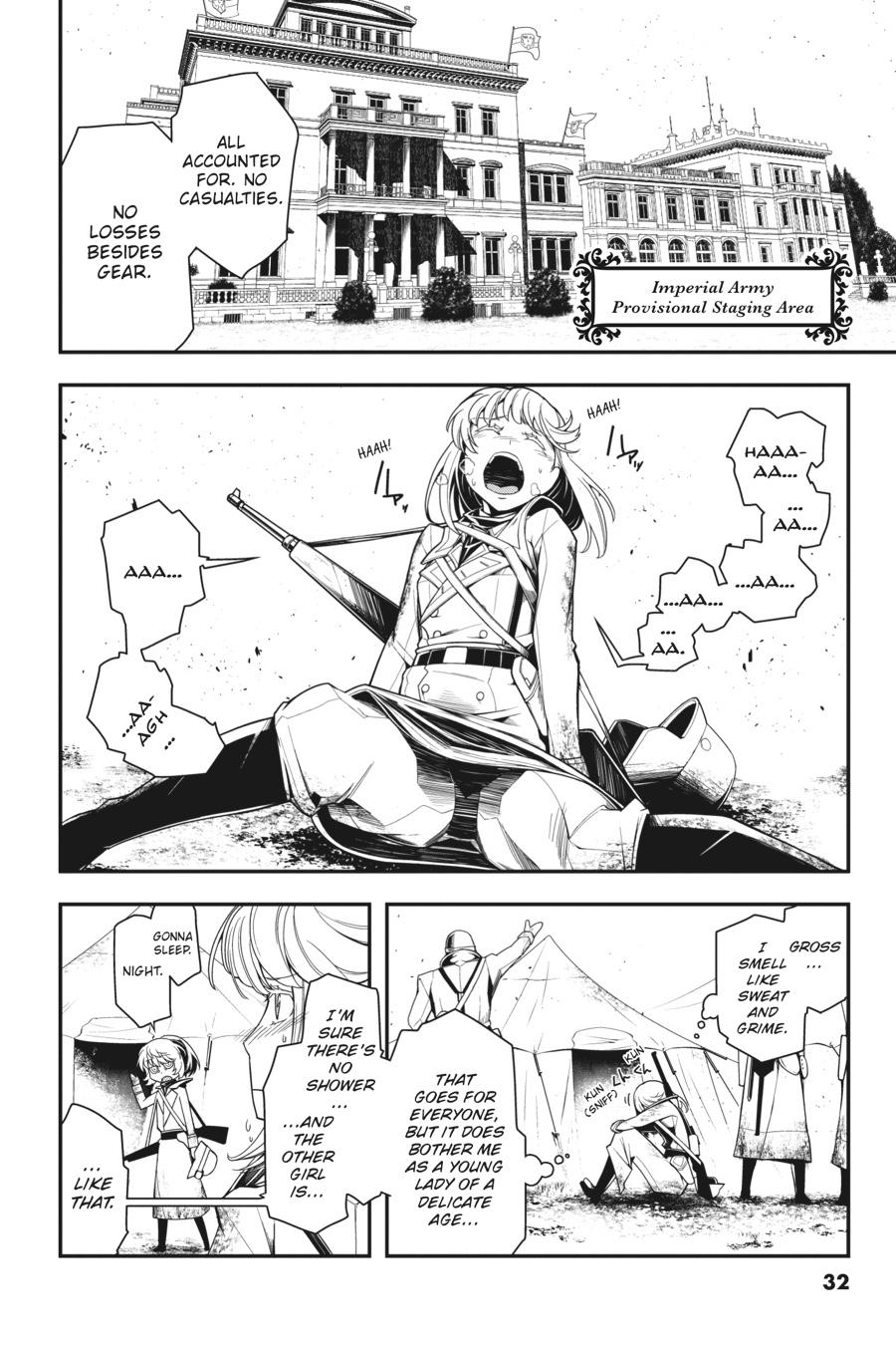 Read The Saga of Tanya the Evil ENGLISH Manga Online