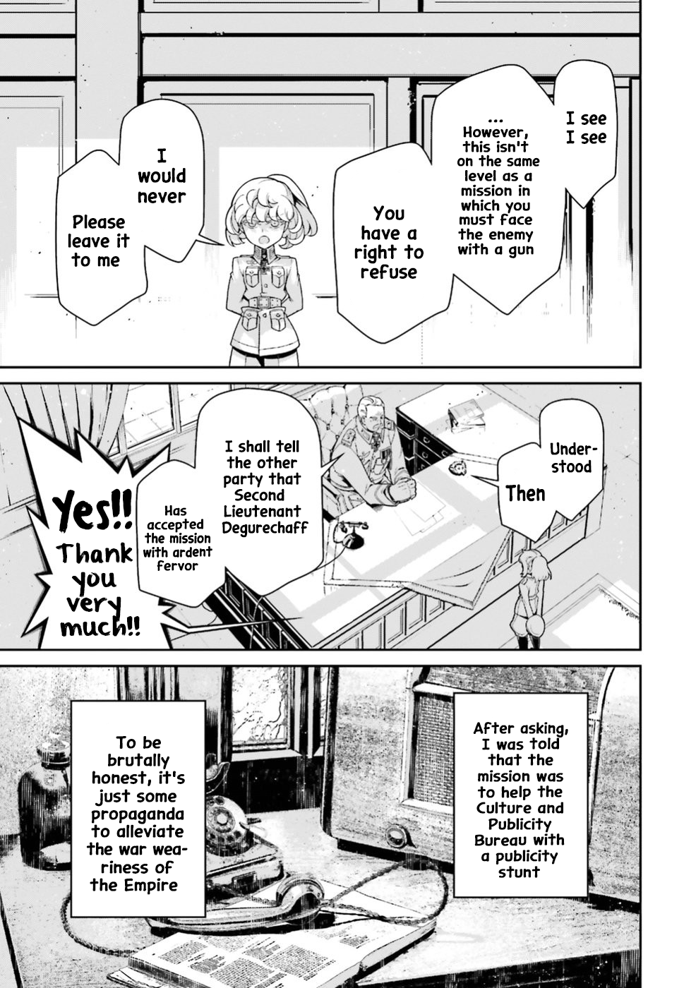 Read The Saga of Tanya the Evil ENGLISH Manga Online