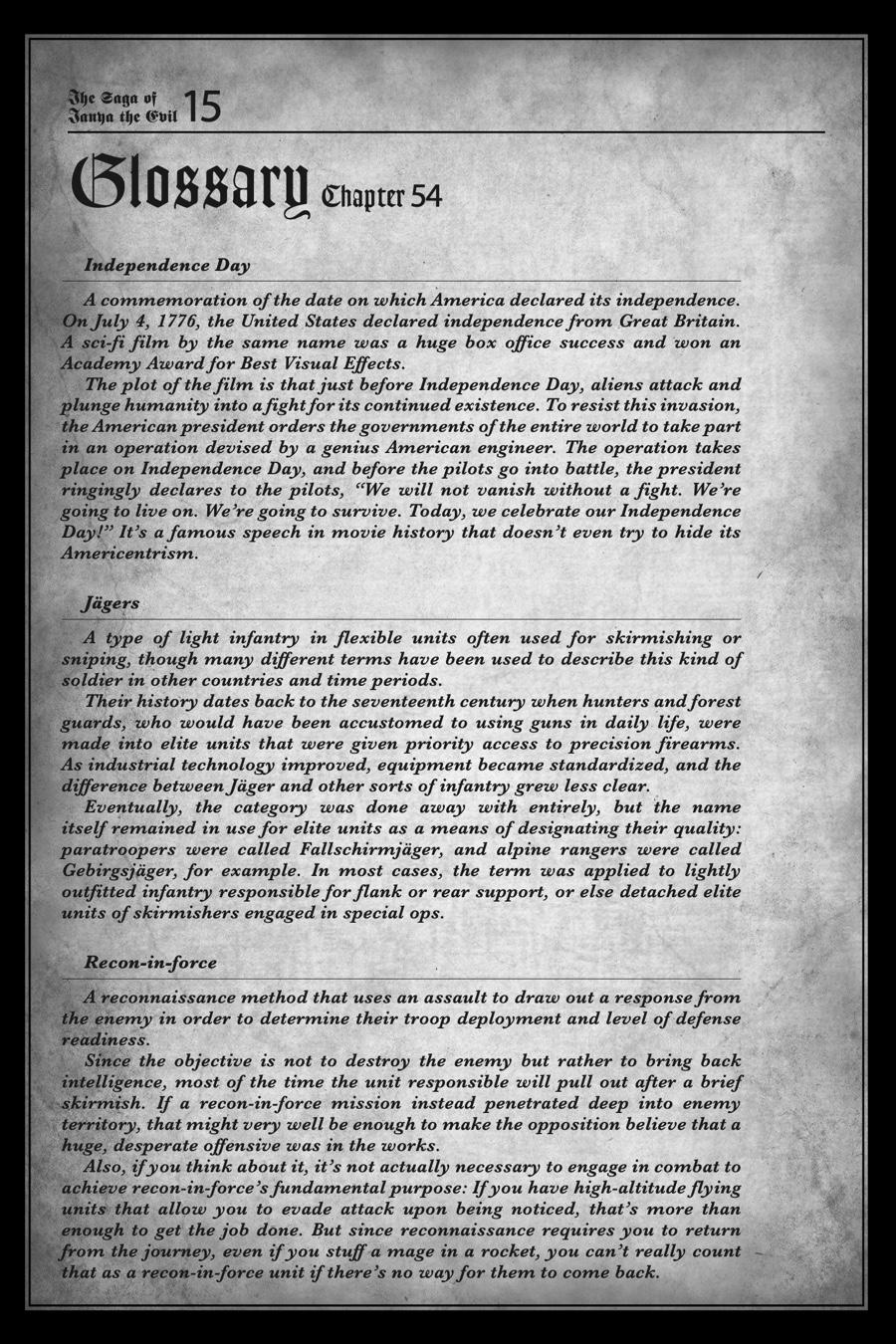 Read The Saga of Tanya the Evil ENGLISH Manga Online