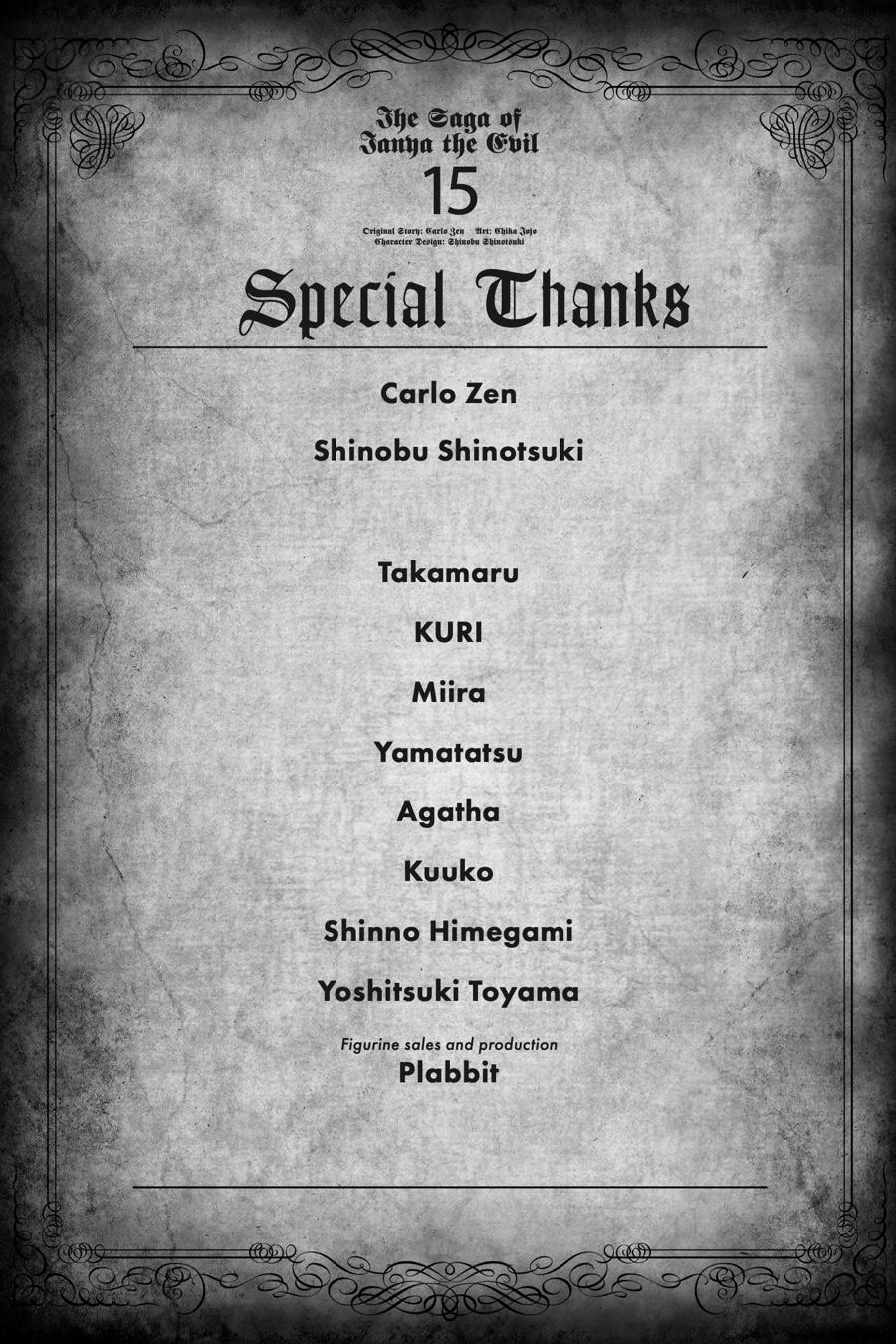 Read The Saga of Tanya the Evil ENGLISH Manga Online