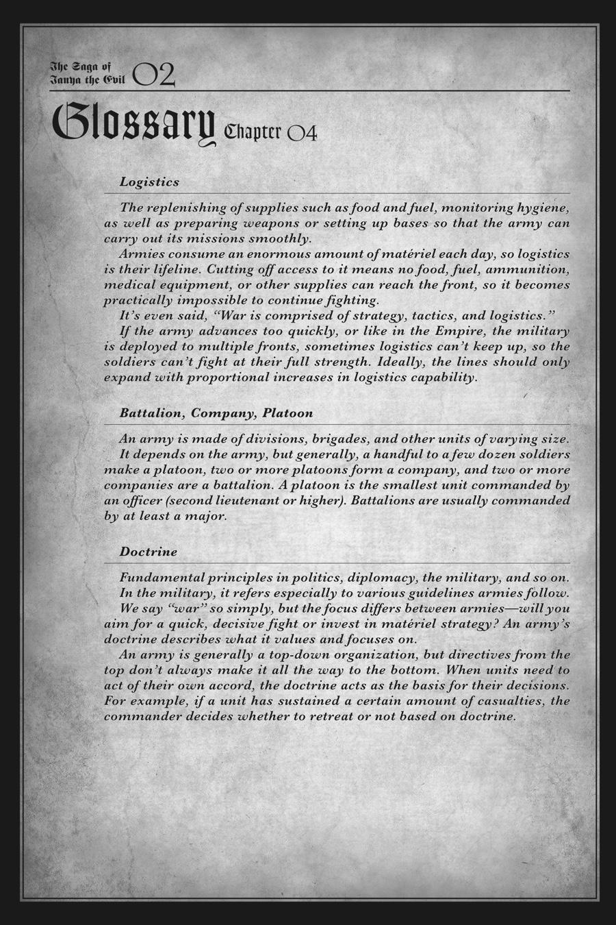 Read The Saga of Tanya the Evil ENGLISH Manga Online