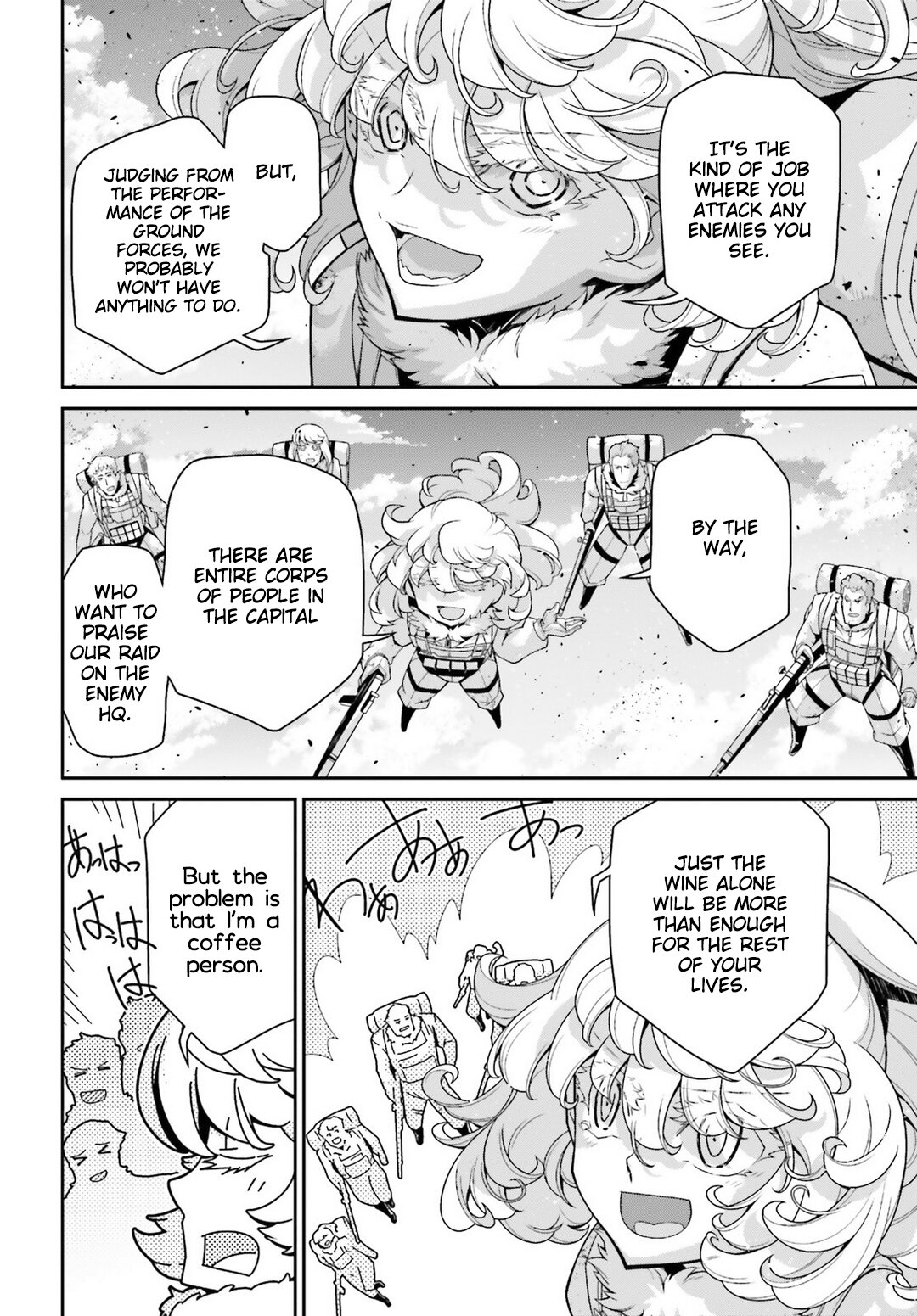 Read The Saga of Tanya the Evil ENGLISH Manga Online