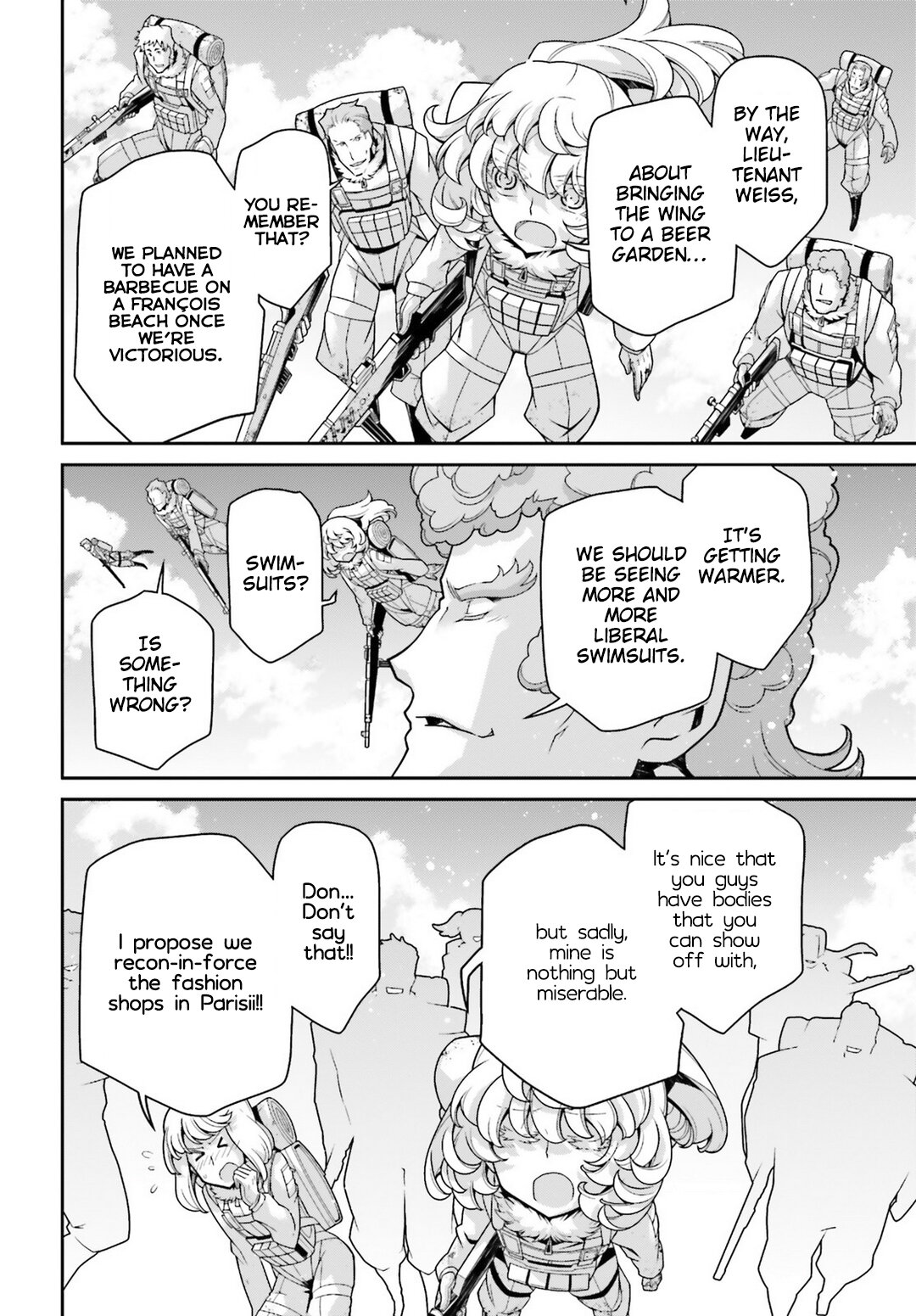 Read The Saga of Tanya the Evil ENGLISH Manga Online