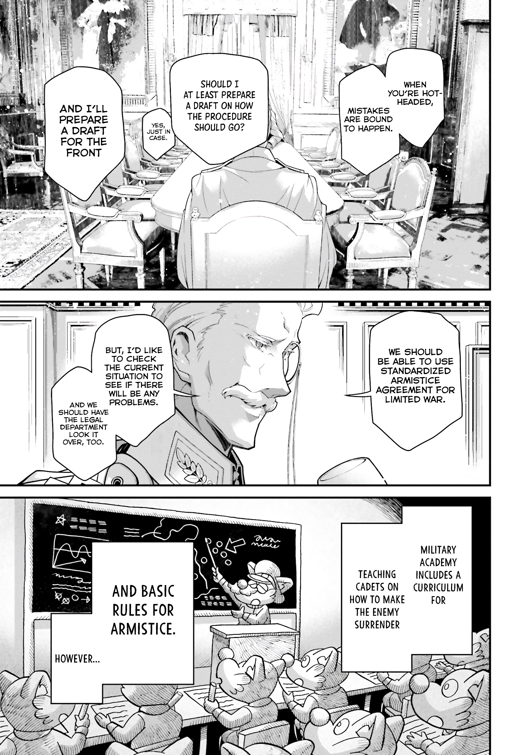 Read The Saga of Tanya the Evil ENGLISH Manga Online