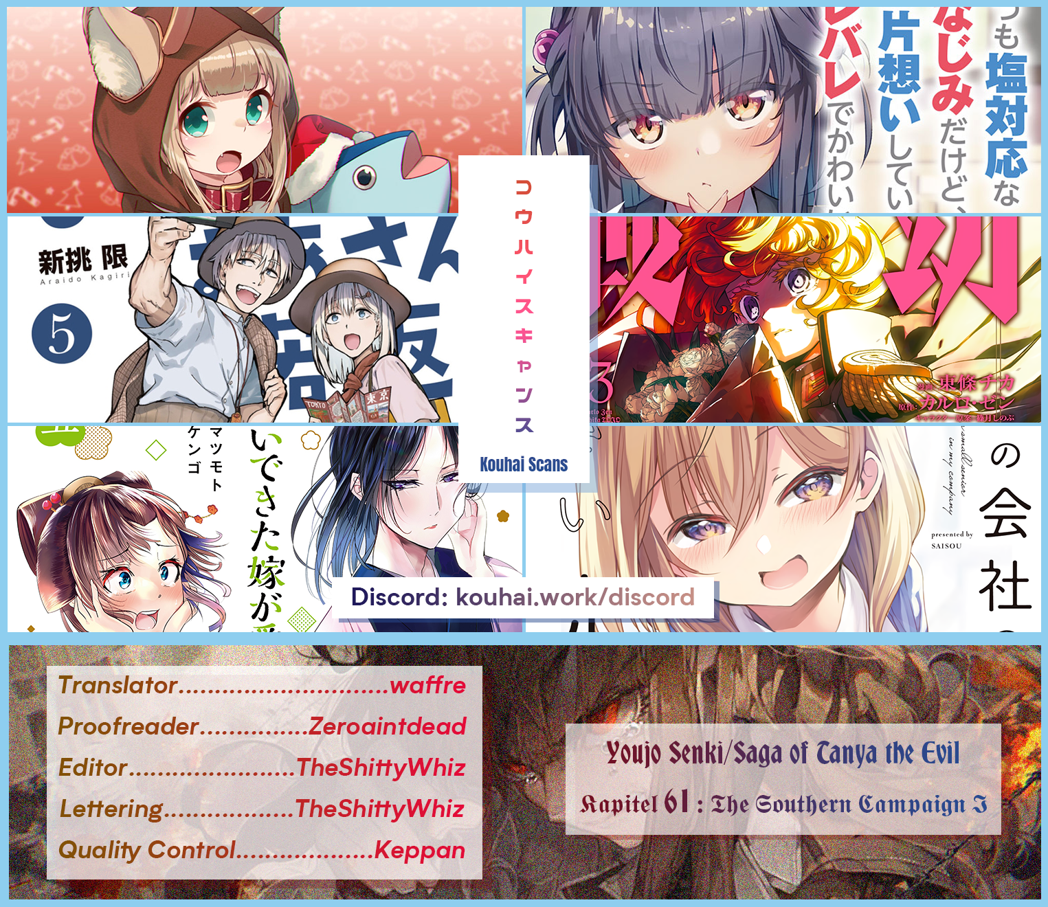 Read The Saga of Tanya the Evil ENGLISH Manga Online