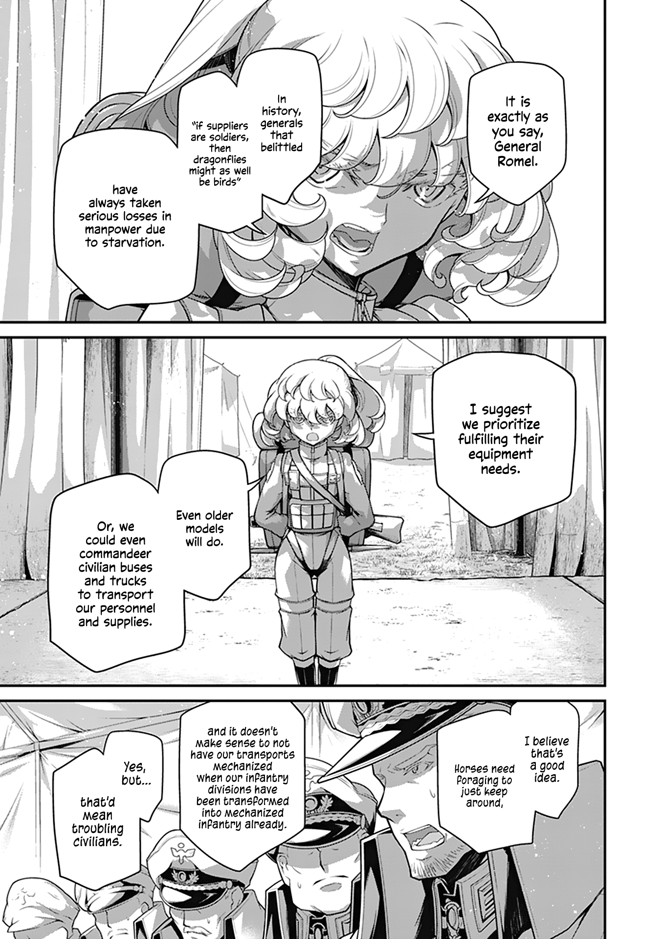 Read The Saga of Tanya the Evil ENGLISH Manga Online