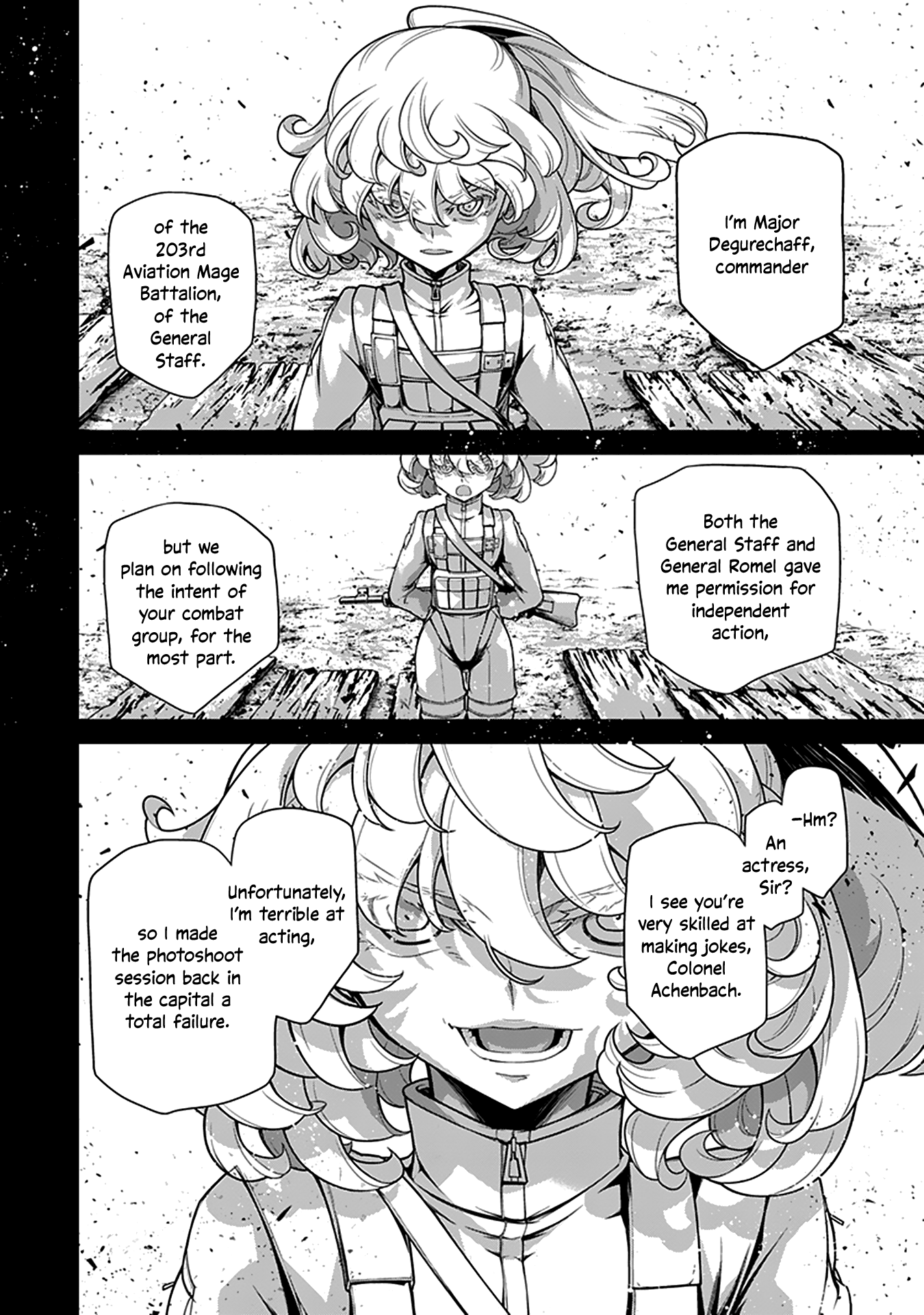 Read The Saga of Tanya the Evil ENGLISH Manga Online