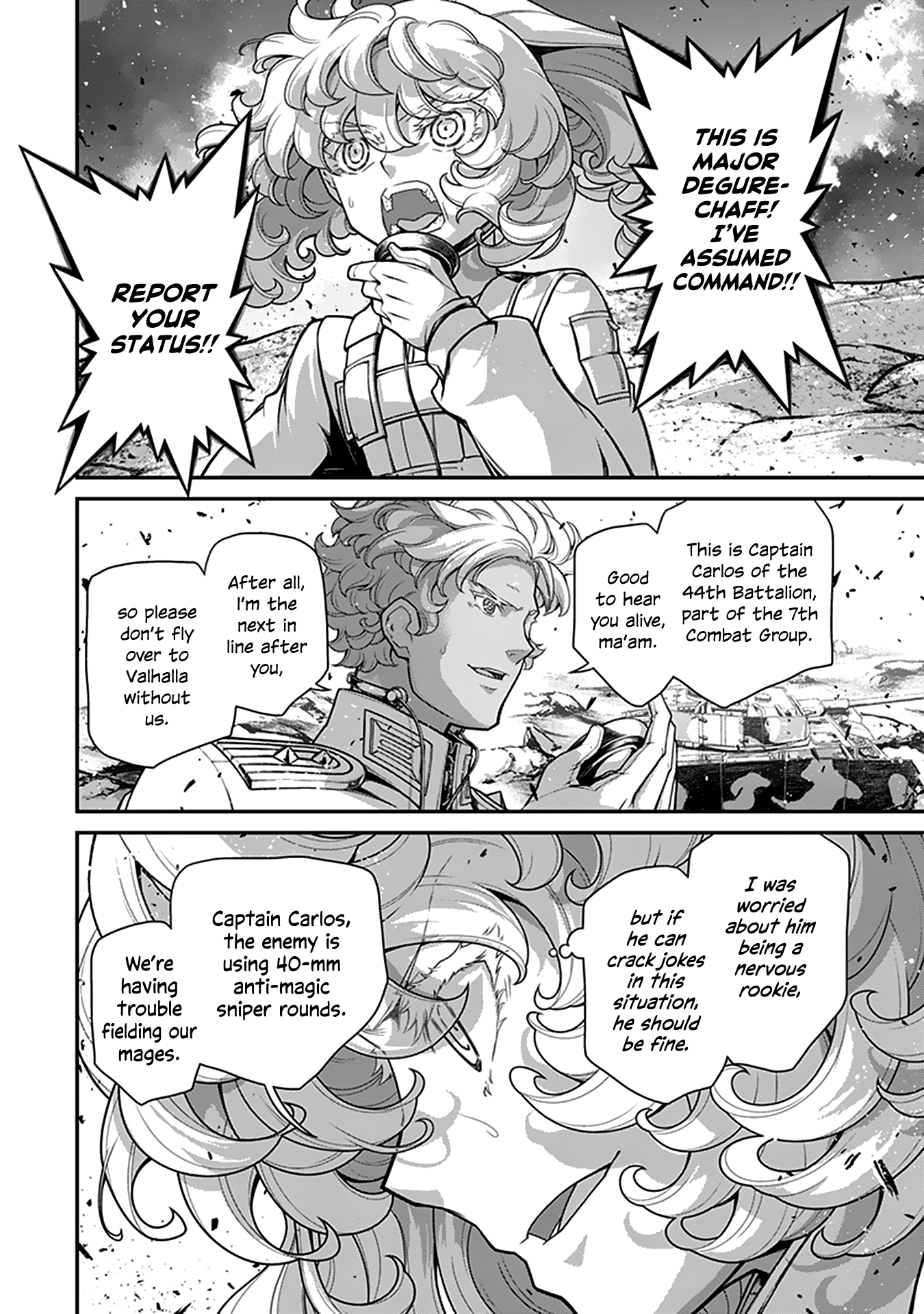 Read The Saga of Tanya the Evil ENGLISH Manga Online