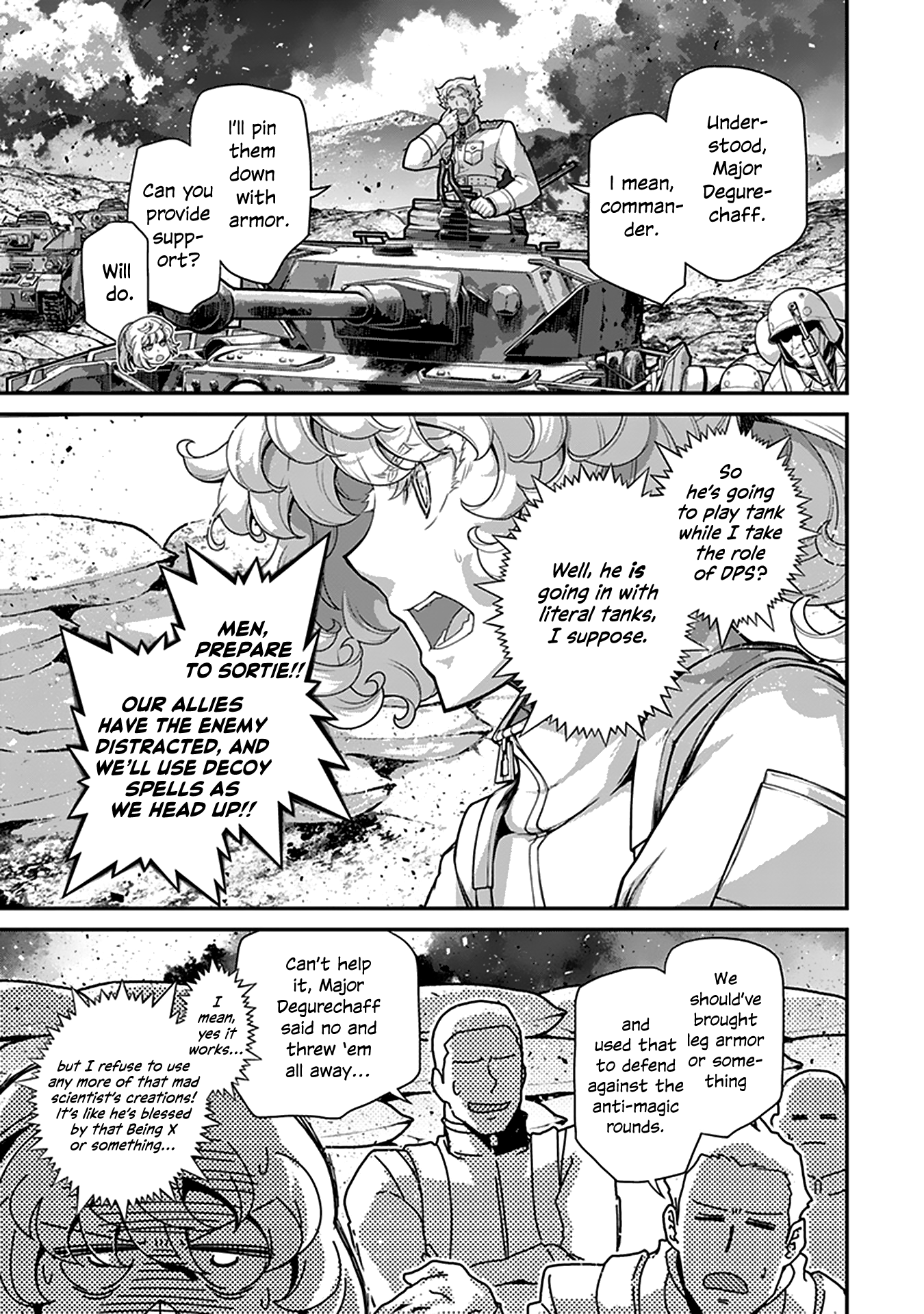 Read The Saga of Tanya the Evil ENGLISH Manga Online