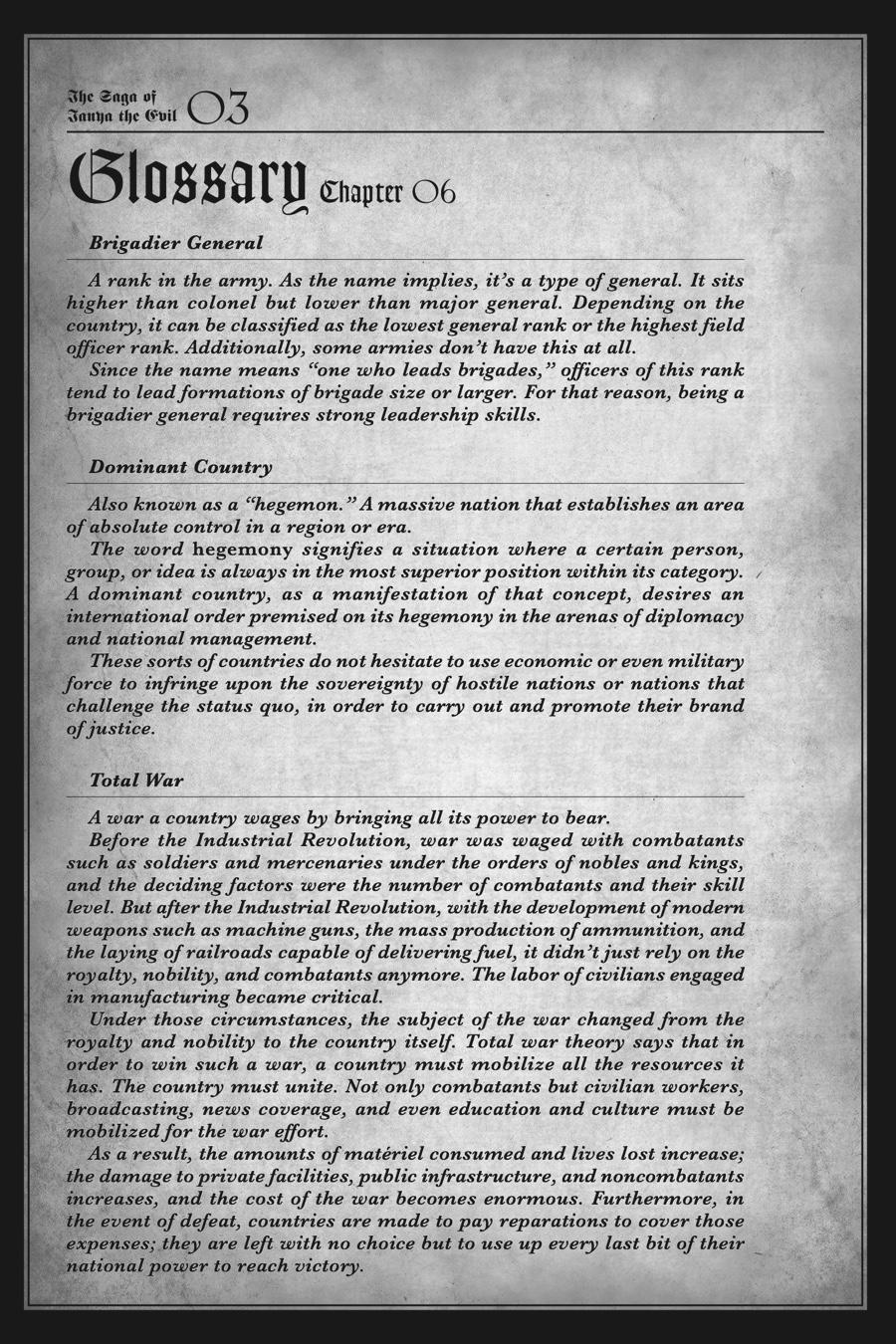 Read The Saga of Tanya the Evil ENGLISH Manga Online