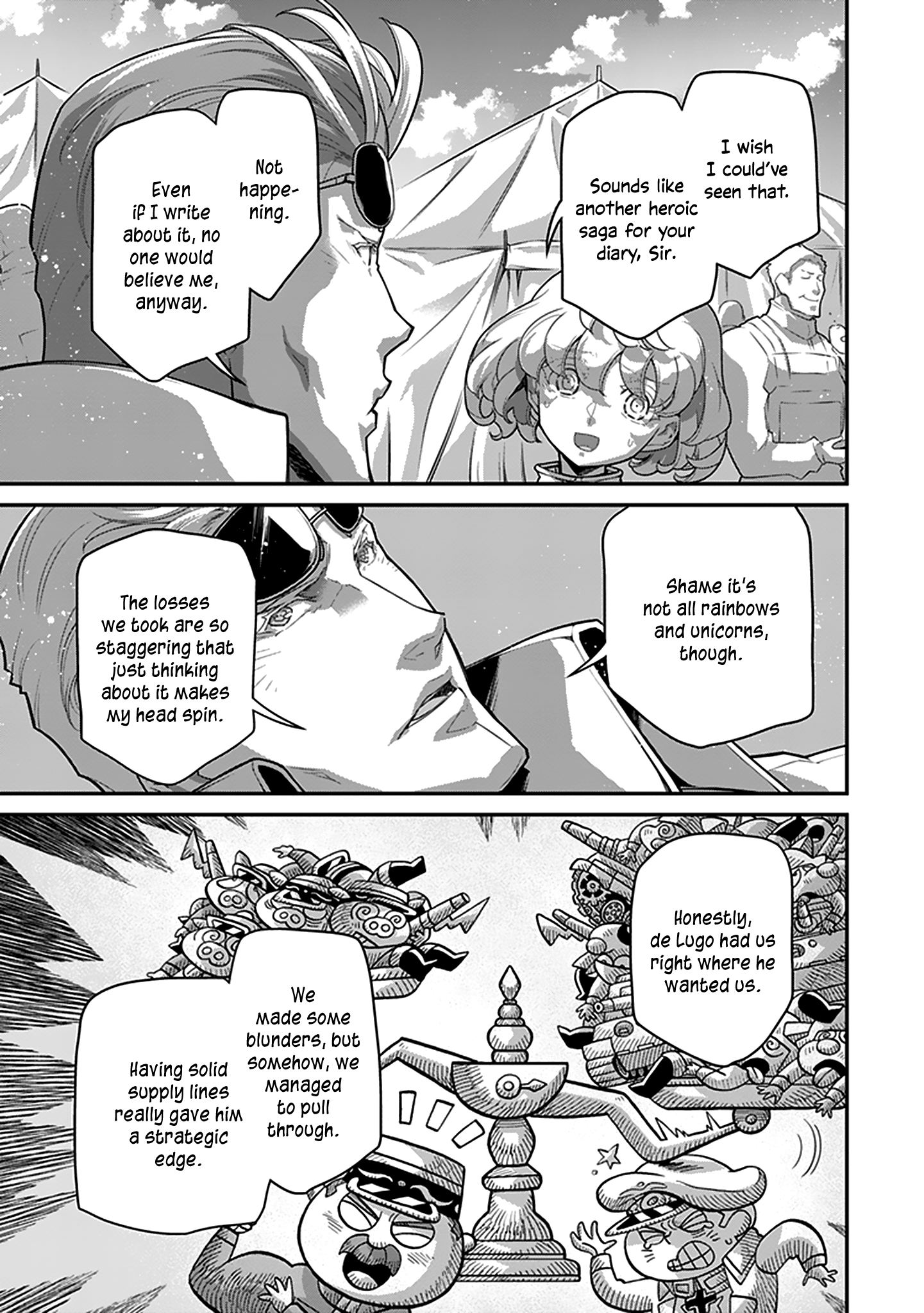 Read The Saga of Tanya the Evil ENGLISH Manga Online