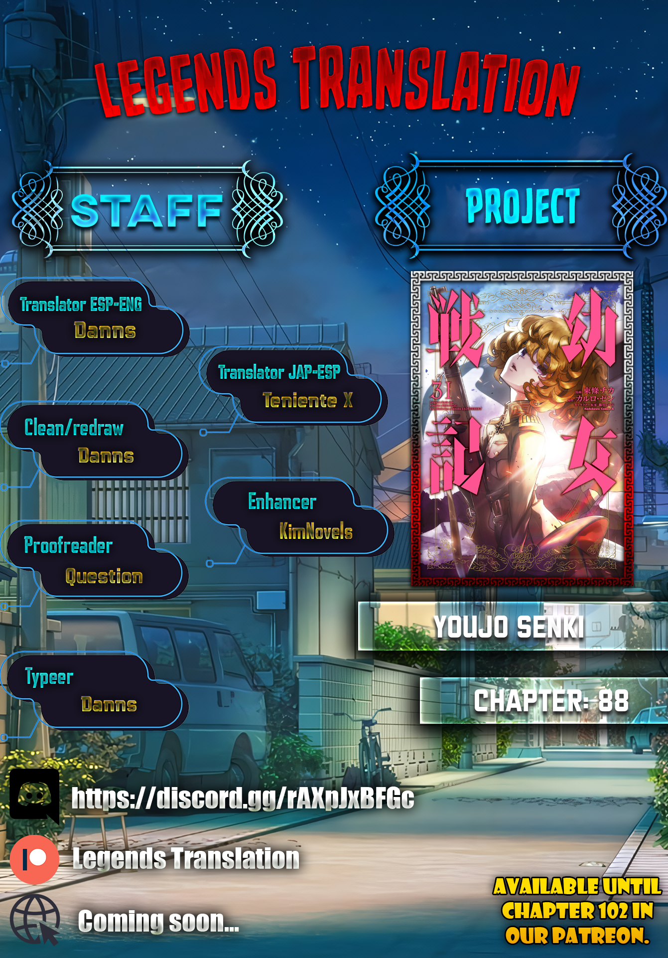 Read The Saga of Tanya the Evil ENGLISH Manga Online