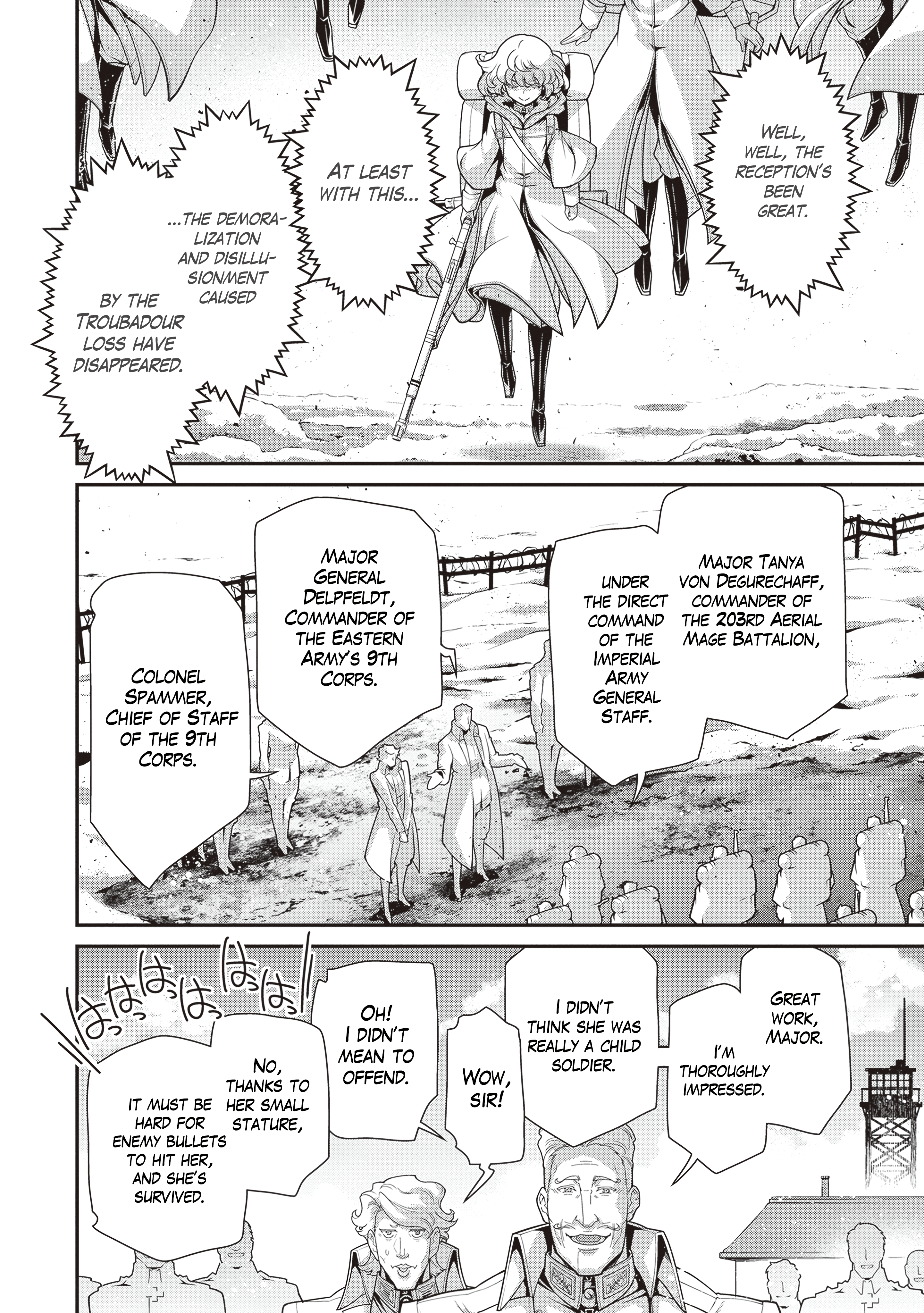 Read The Saga of Tanya the Evil ENGLISH Manga Online