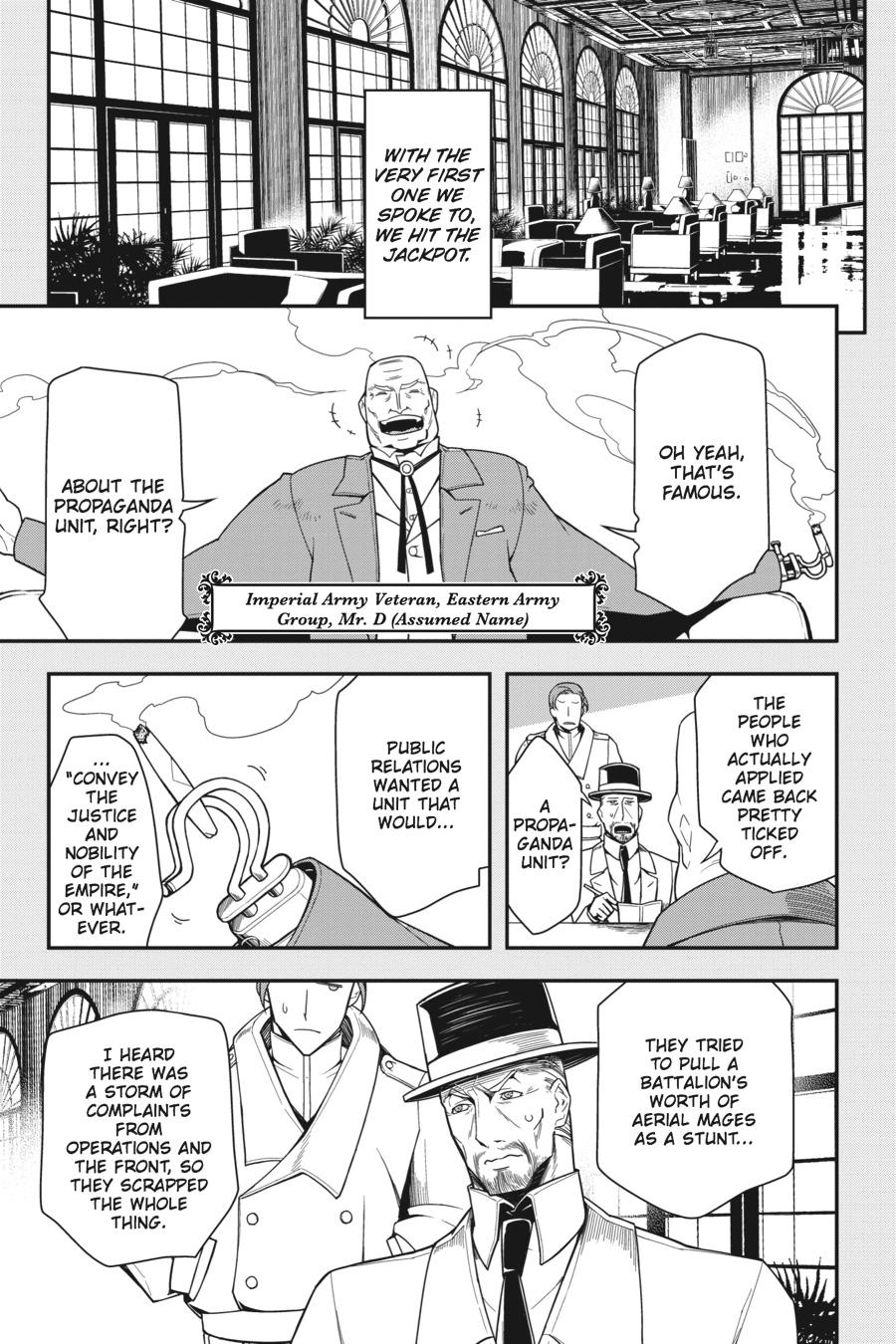 Read The Saga of Tanya the Evil ENGLISH Manga Online