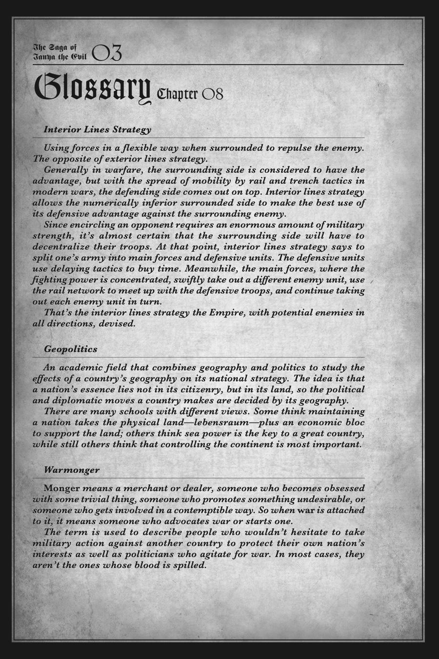 Read The Saga of Tanya the Evil ENGLISH Manga Online