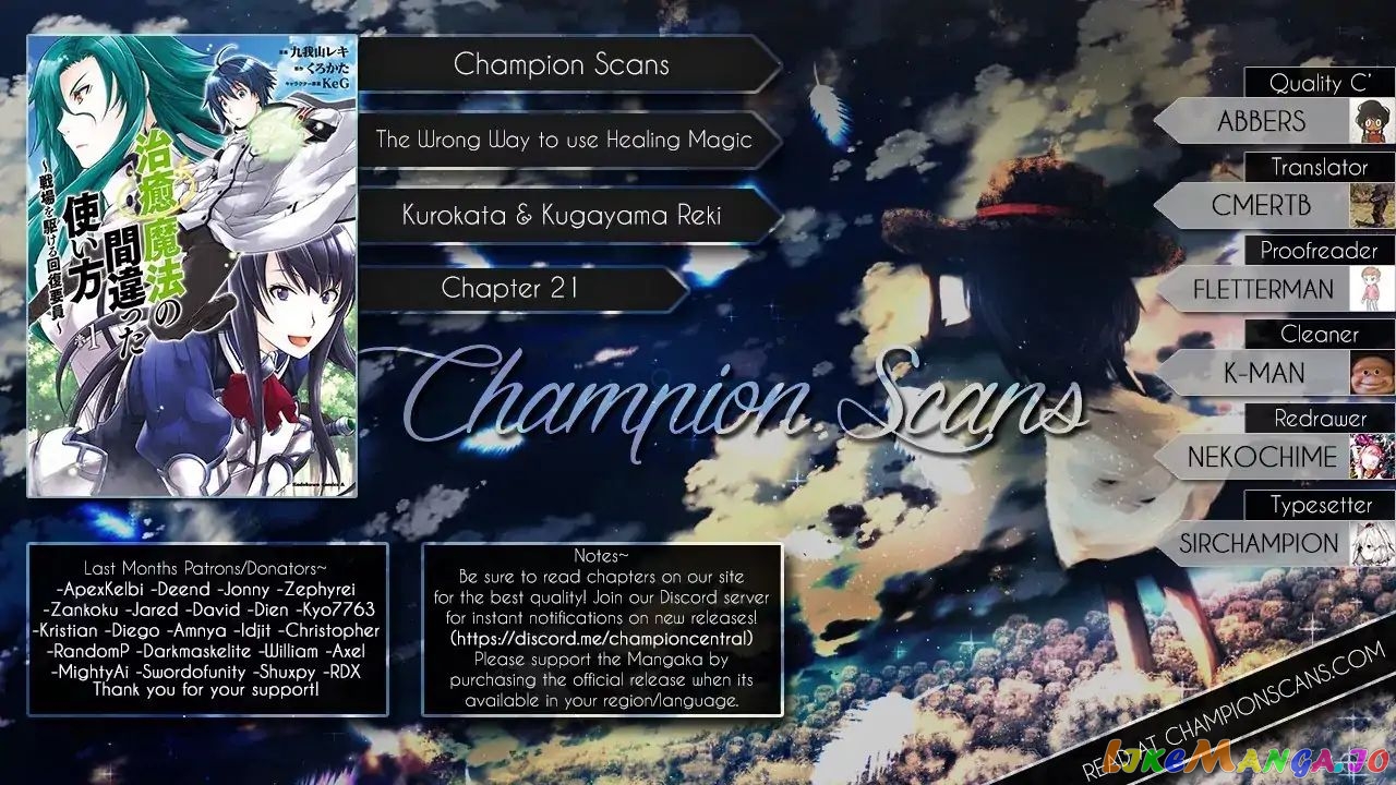 Read The Wrong Way to Use Healing Magic ENGLISH Manga Online