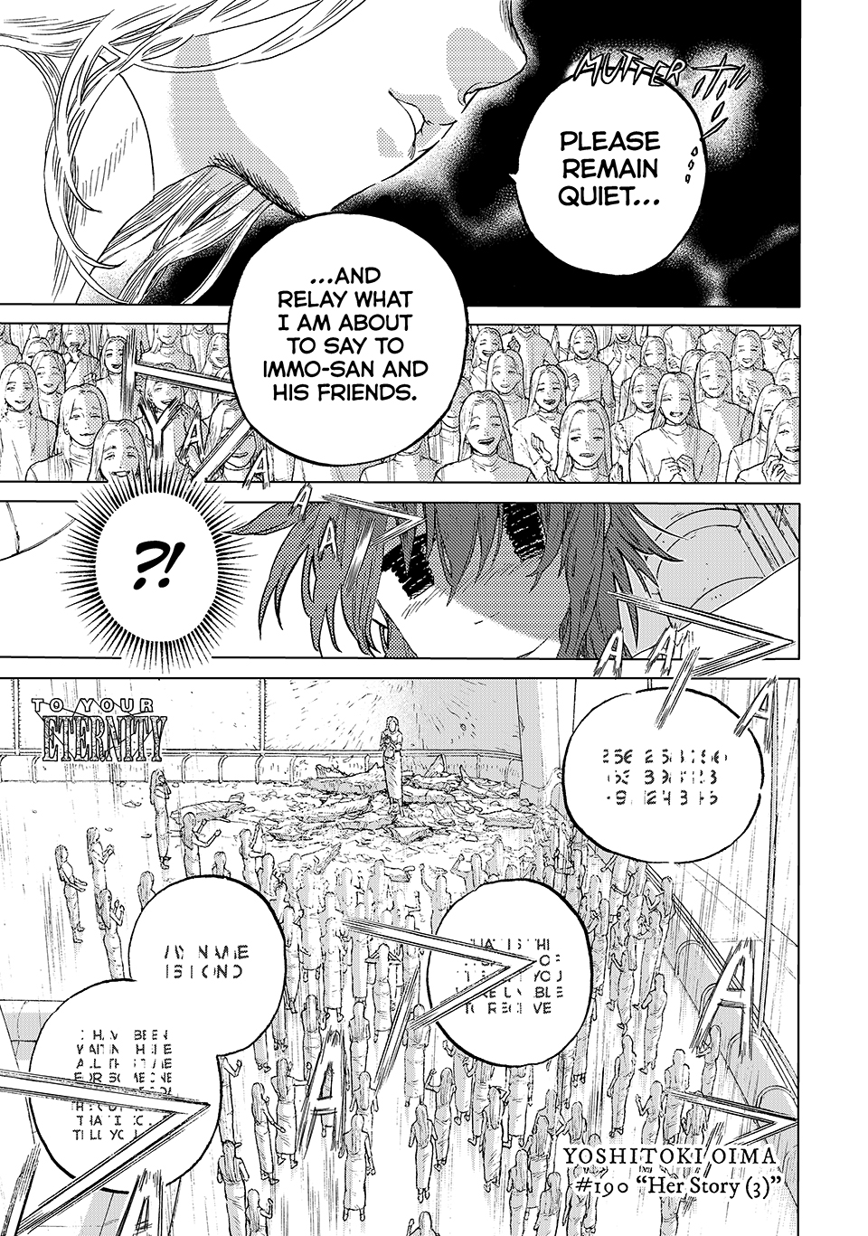 Read To Your Eternity ENGLISH Manga Online