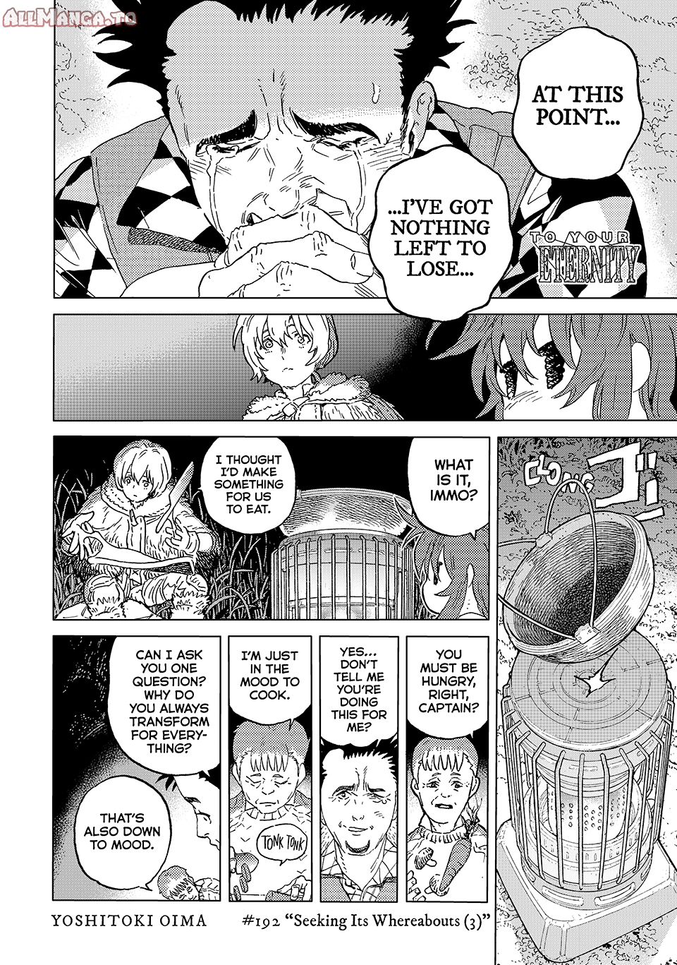 Read To Your Eternity ENGLISH Manga Online