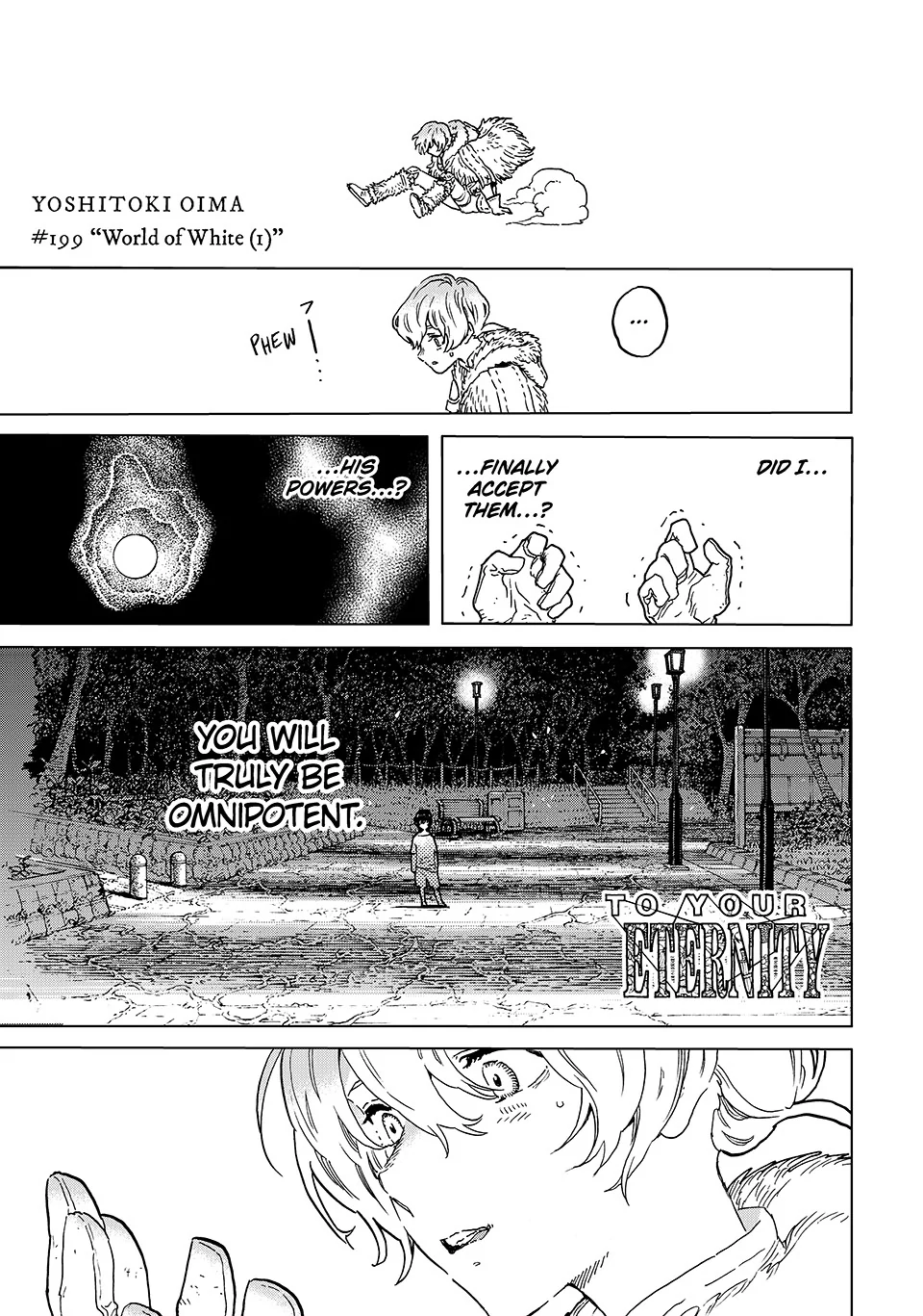 Read To Your Eternity ENGLISH Manga Online