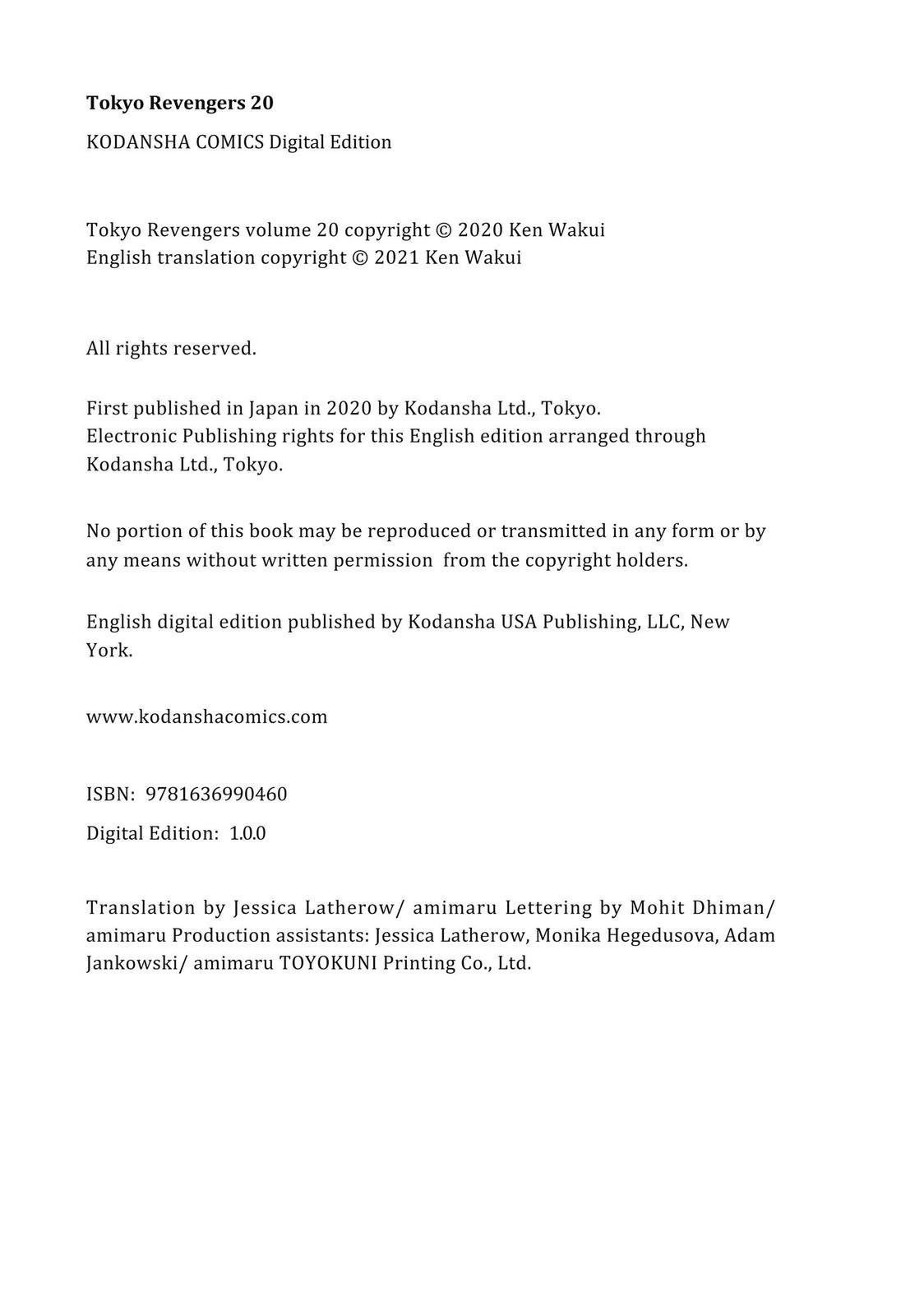 Read Tokyo Revengers ENGLISH Manga Online