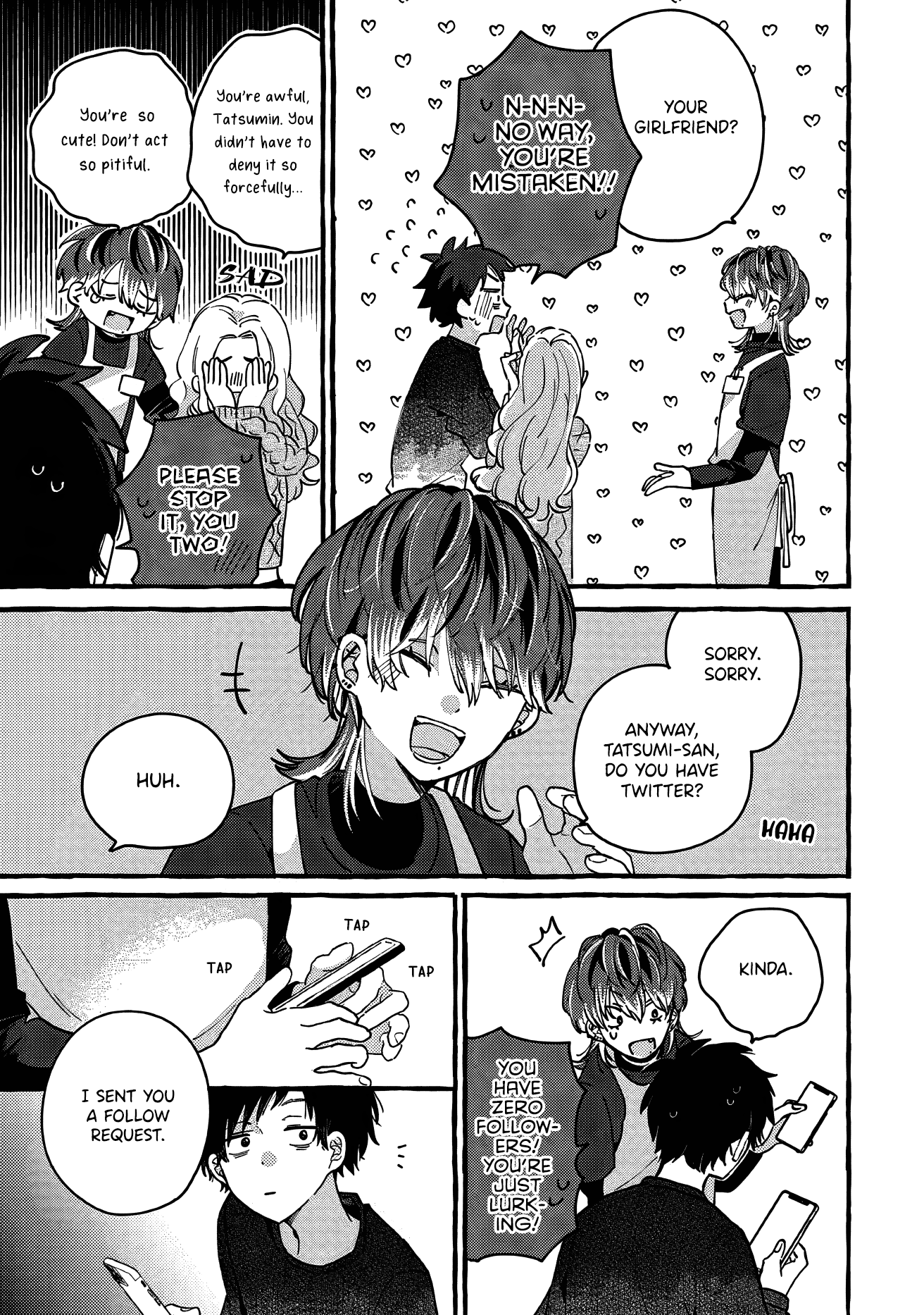 Read Tonari no Hachuurui-kun ENGLISH Manga Online