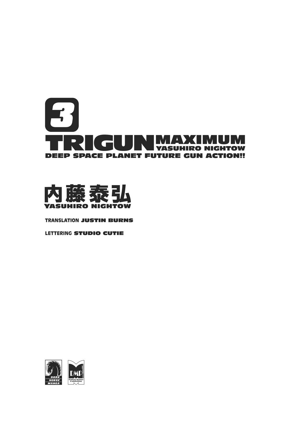 Read Trigun Maximum ENGLISH Manga Online