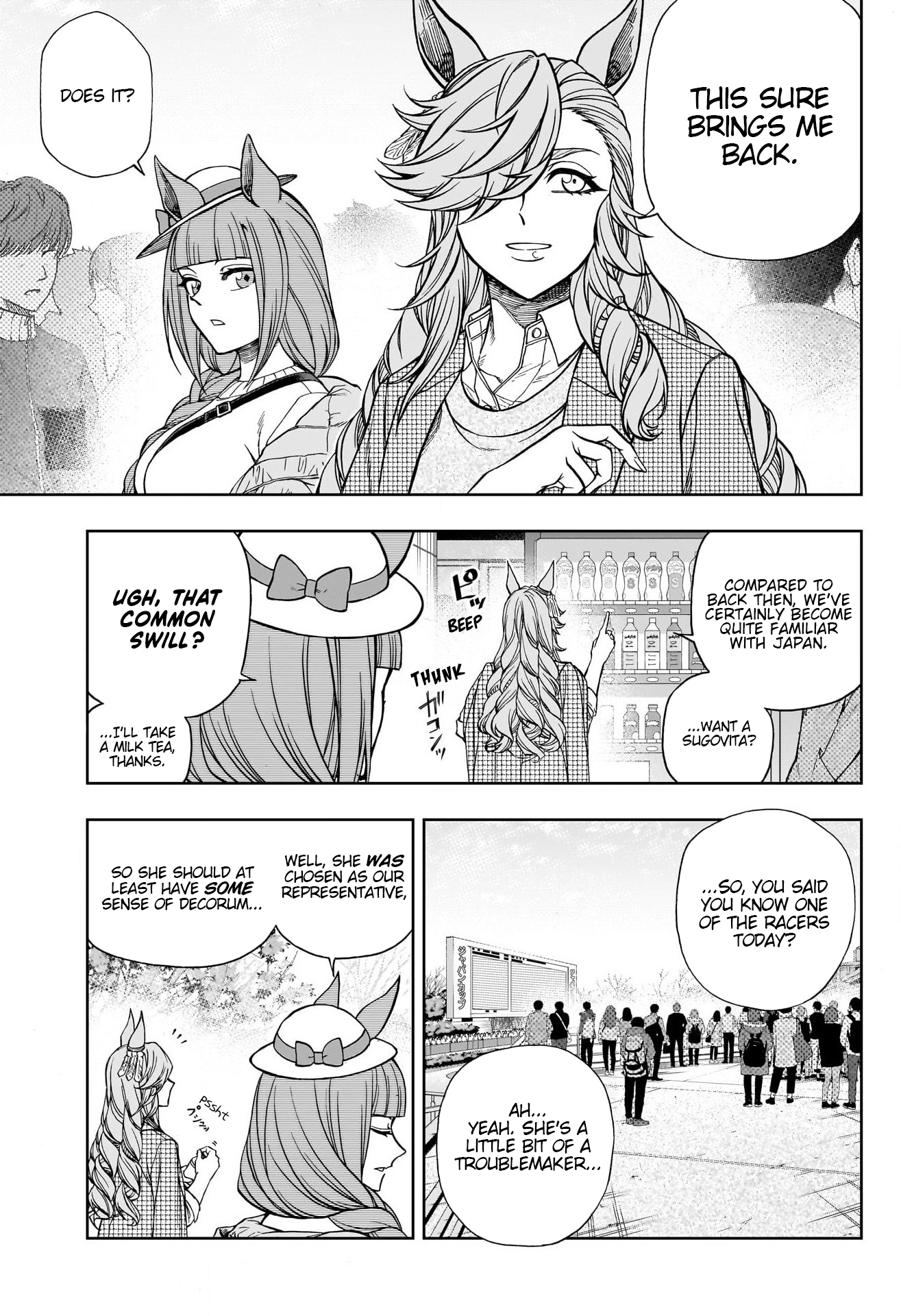 Read Uma Musume Cinderella Gray ENGLISH Manga Online