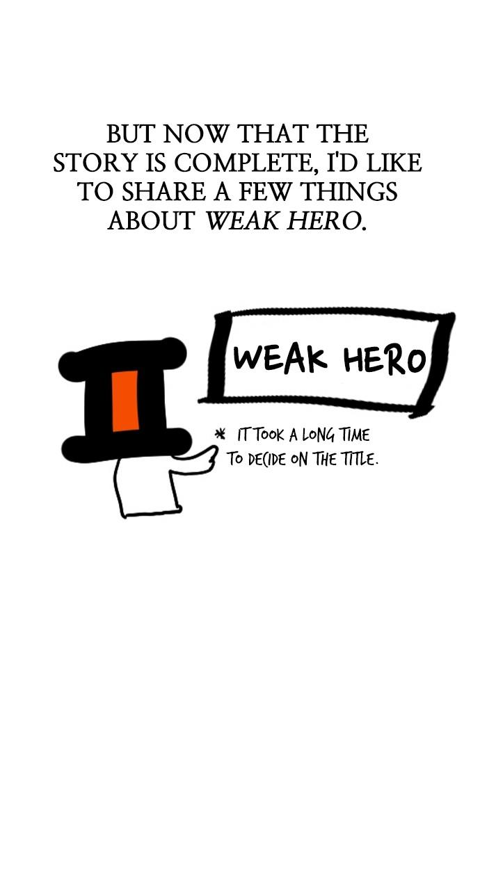 Read Weak Hero ENGLISH Manga Online