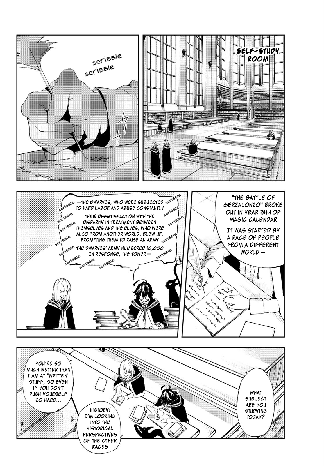 Read Wistoria_ Wand and Sword ENGLISH Manga Online