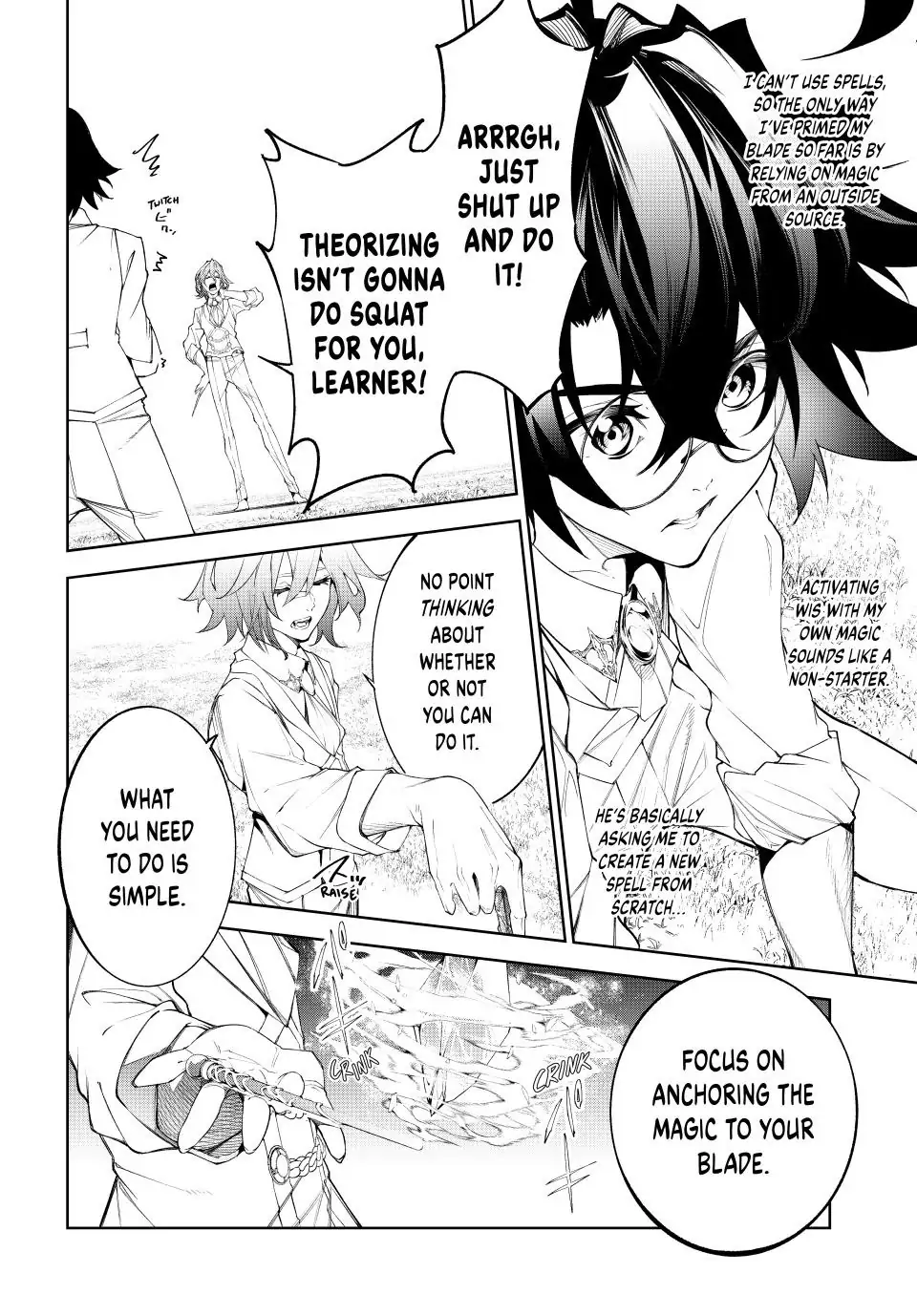 Read Wistoria_ Wand and Sword ENGLISH Manga Online