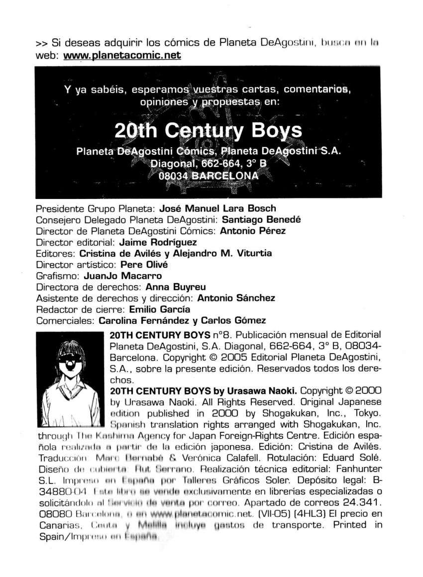 Read 20th Century Boys Español Manga Online