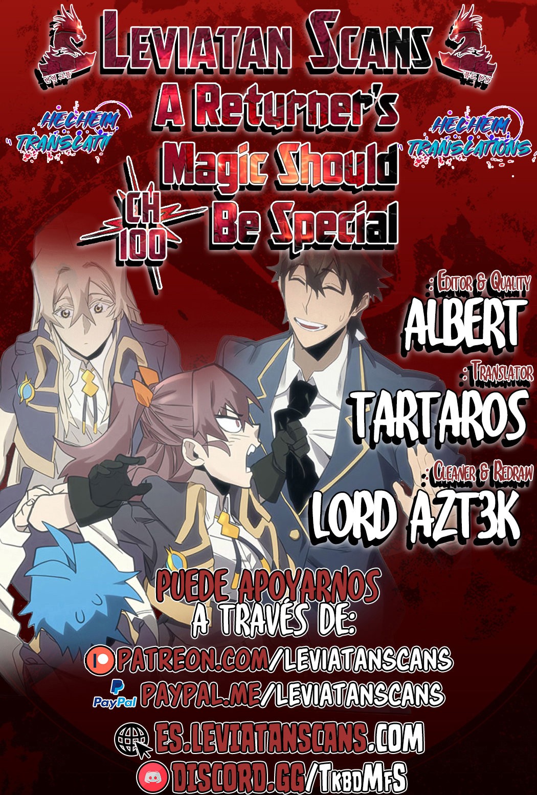 Read A Returner's Magic Should Be Special Español Manga Online