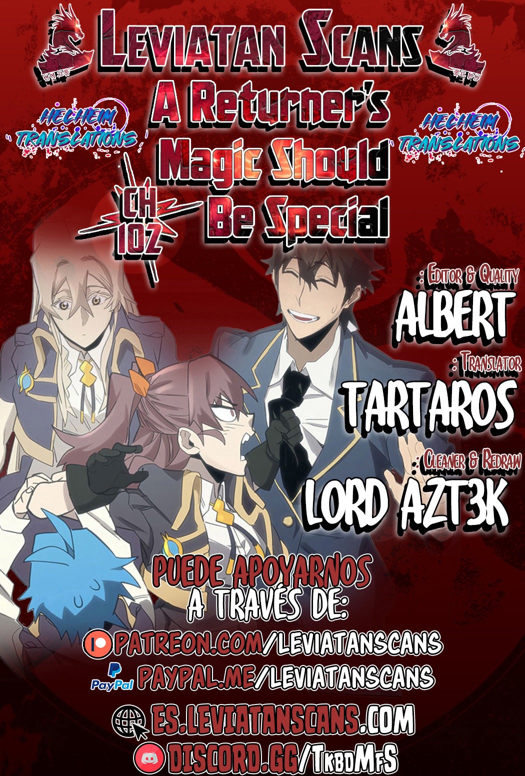 Read A Returner's Magic Should Be Special Español Manga Online