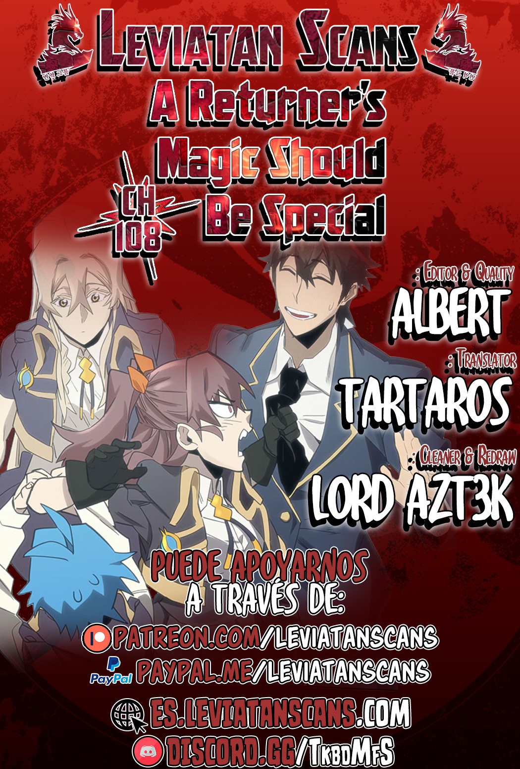 Read A Returner's Magic Should Be Special Español Manga Online
