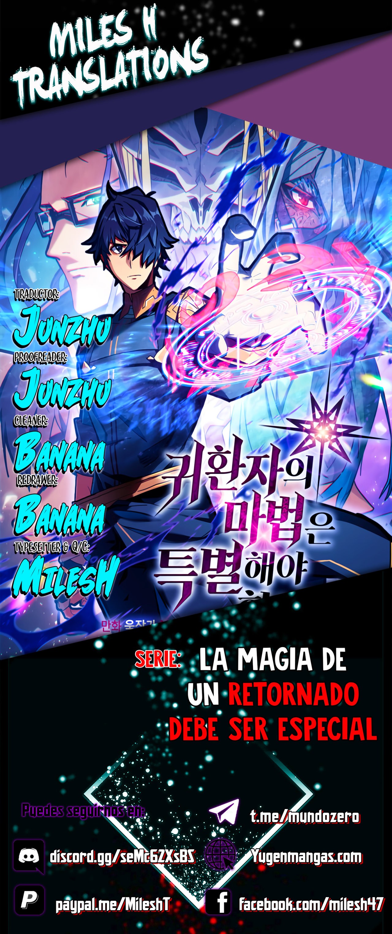 Read A Returner's Magic Should Be Special Español Manga Online