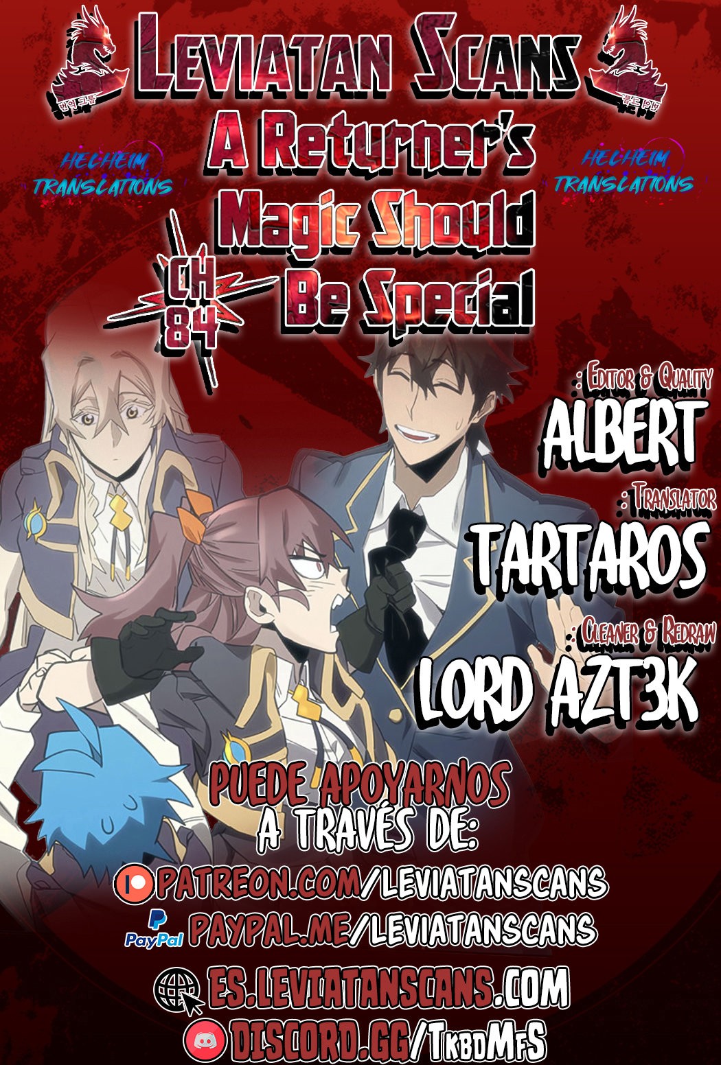 Read A Returner's Magic Should Be Special Español Manga Online