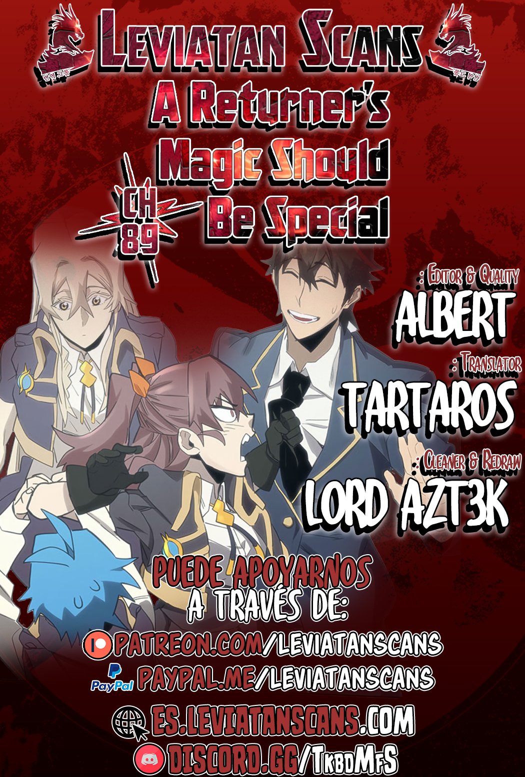 Read A Returner's Magic Should Be Special Español Manga Online