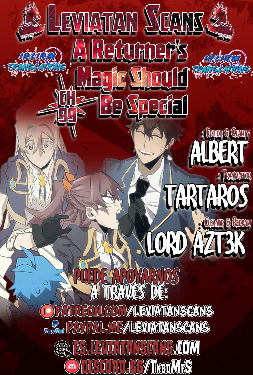 Read A Returner's Magic Should Be Special Español Manga Online