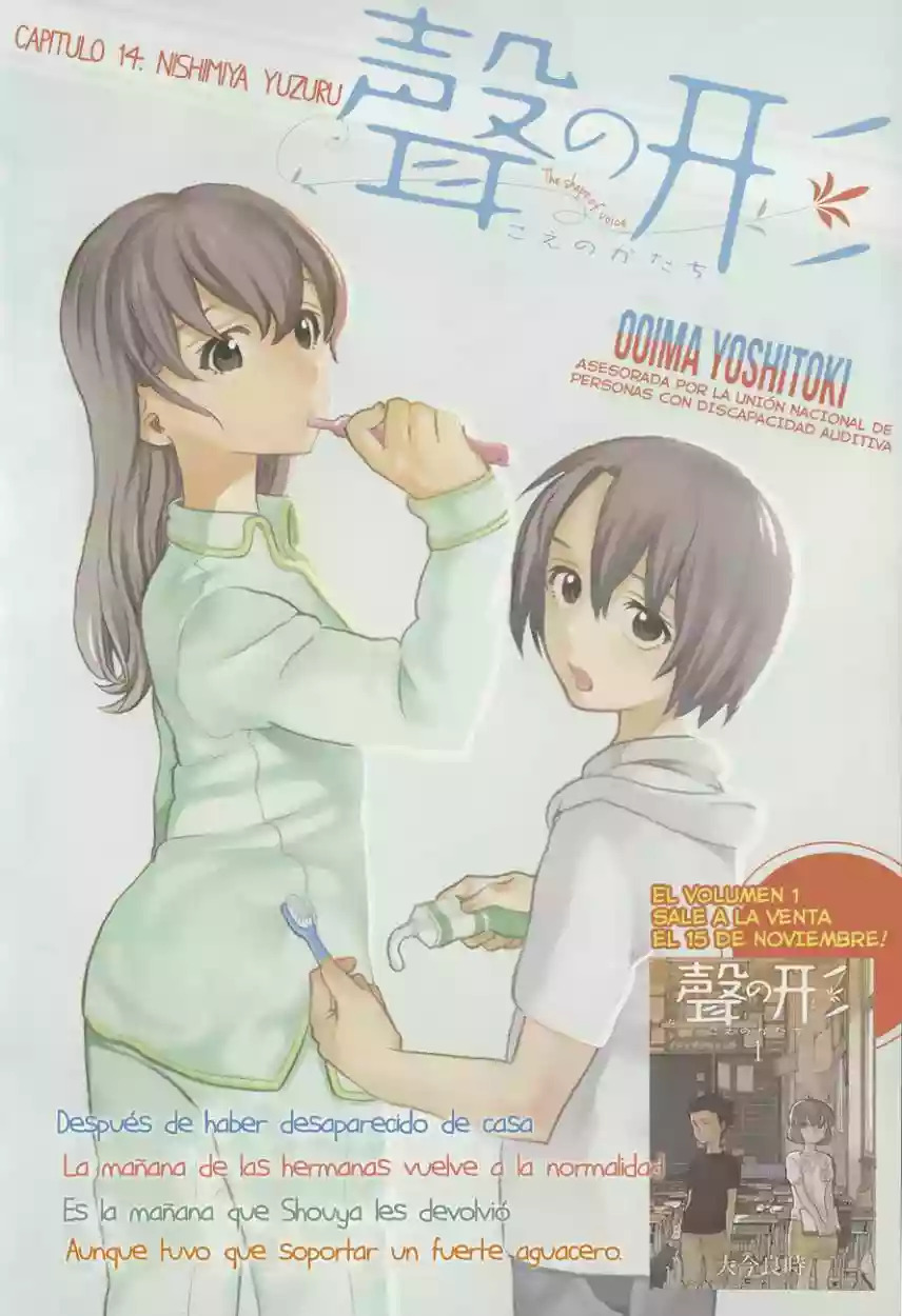 Read A Silent Voice Español Manga Online