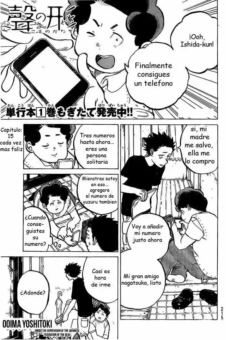 Read A Silent Voice Español Manga Online