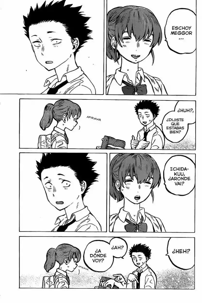 Read A Silent Voice Español Manga Online
